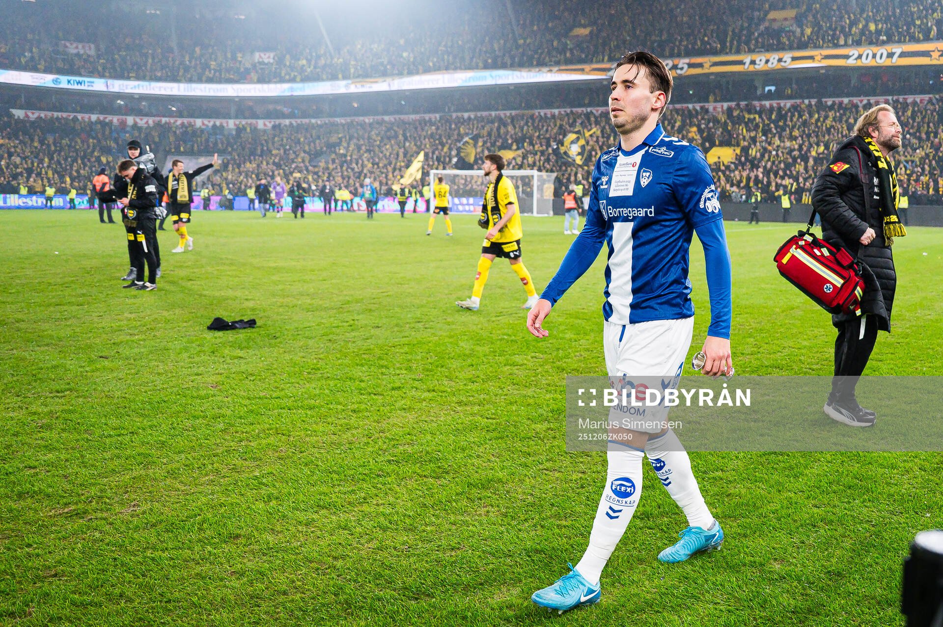Anders Trondsen of Sarpsborg 08 looks dejected