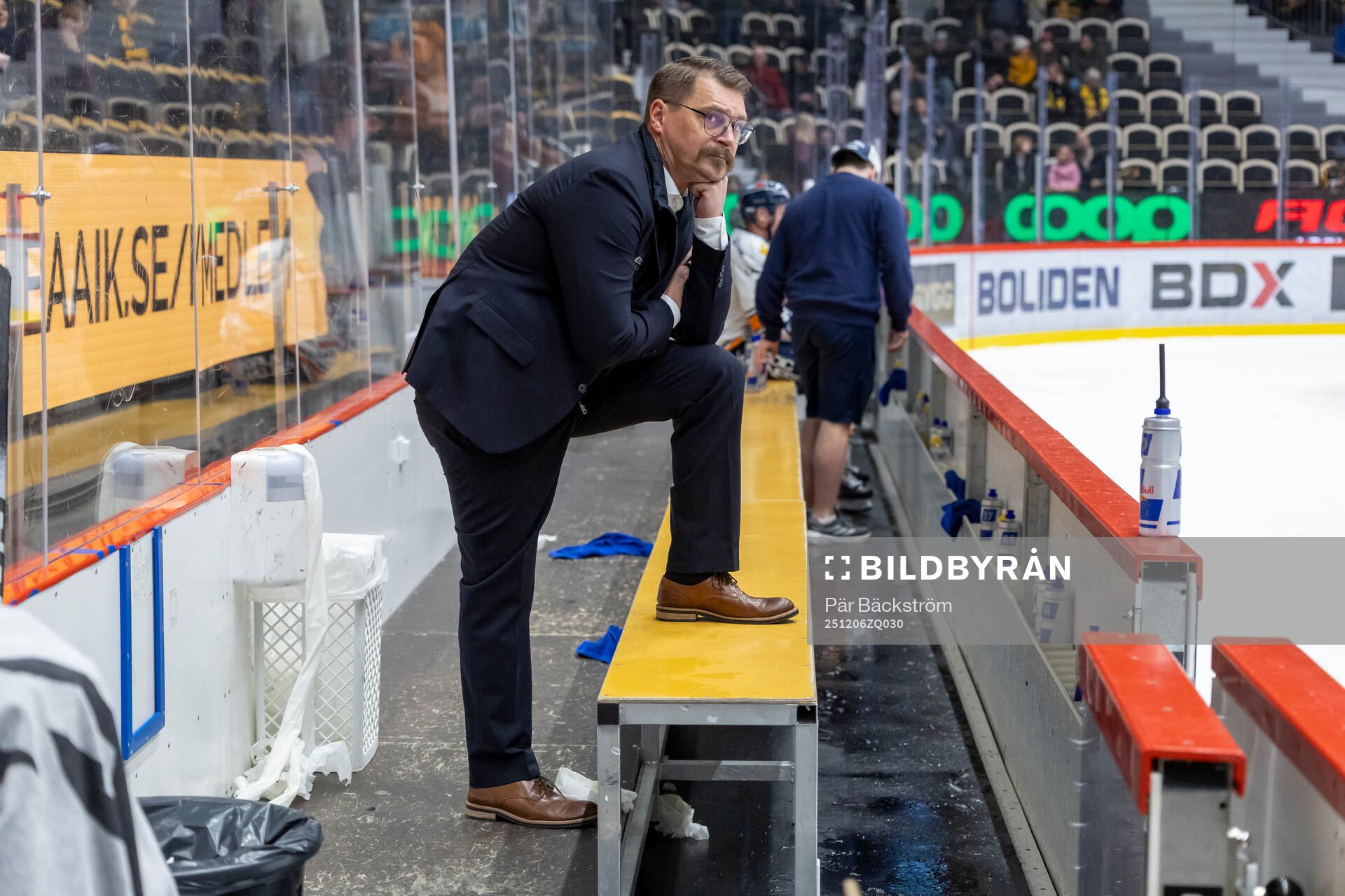 Växjös tränare Björn Hellkvist