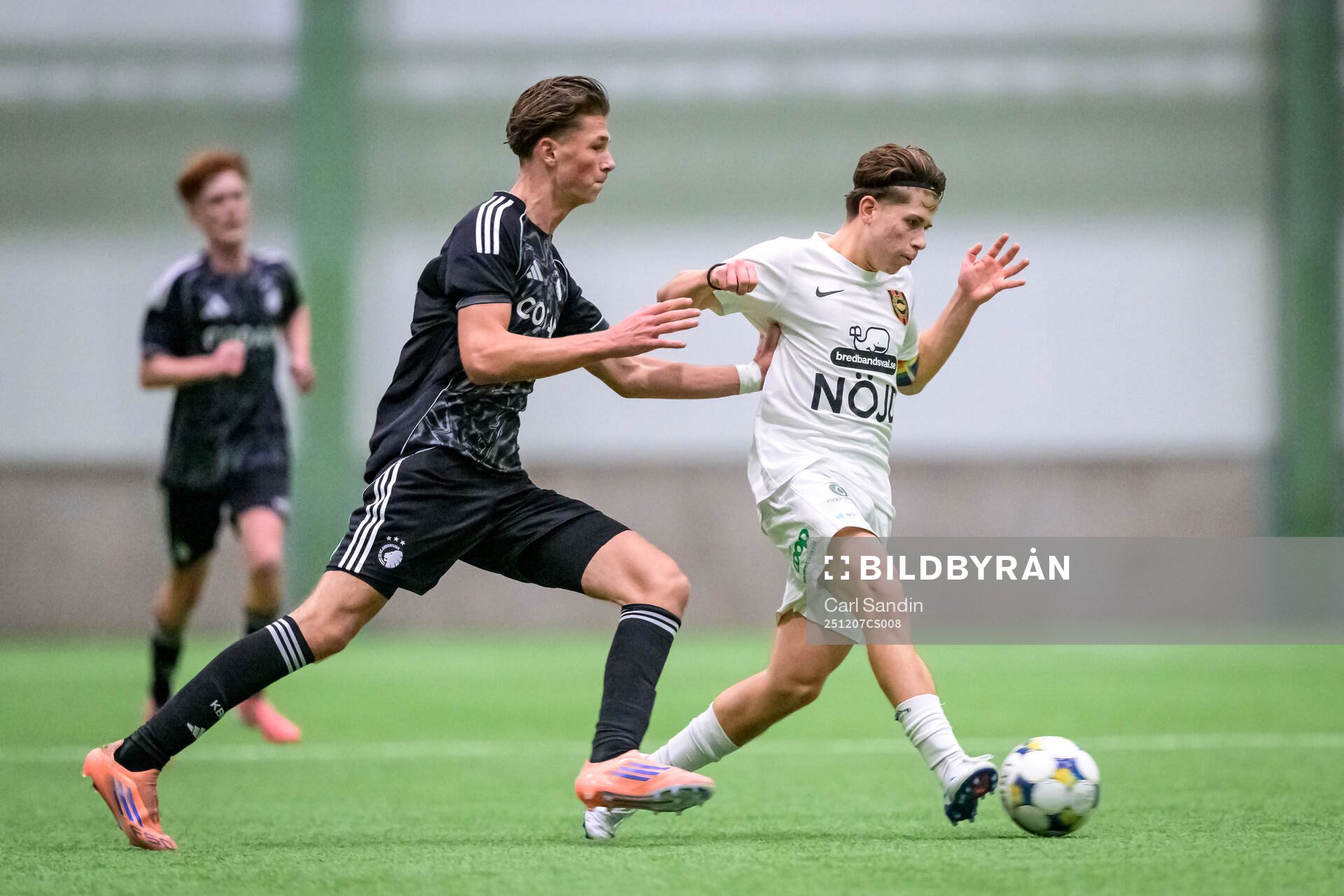 FC Köpenhamns Elvin Mehecic och Brommapojkarnas Oliver
