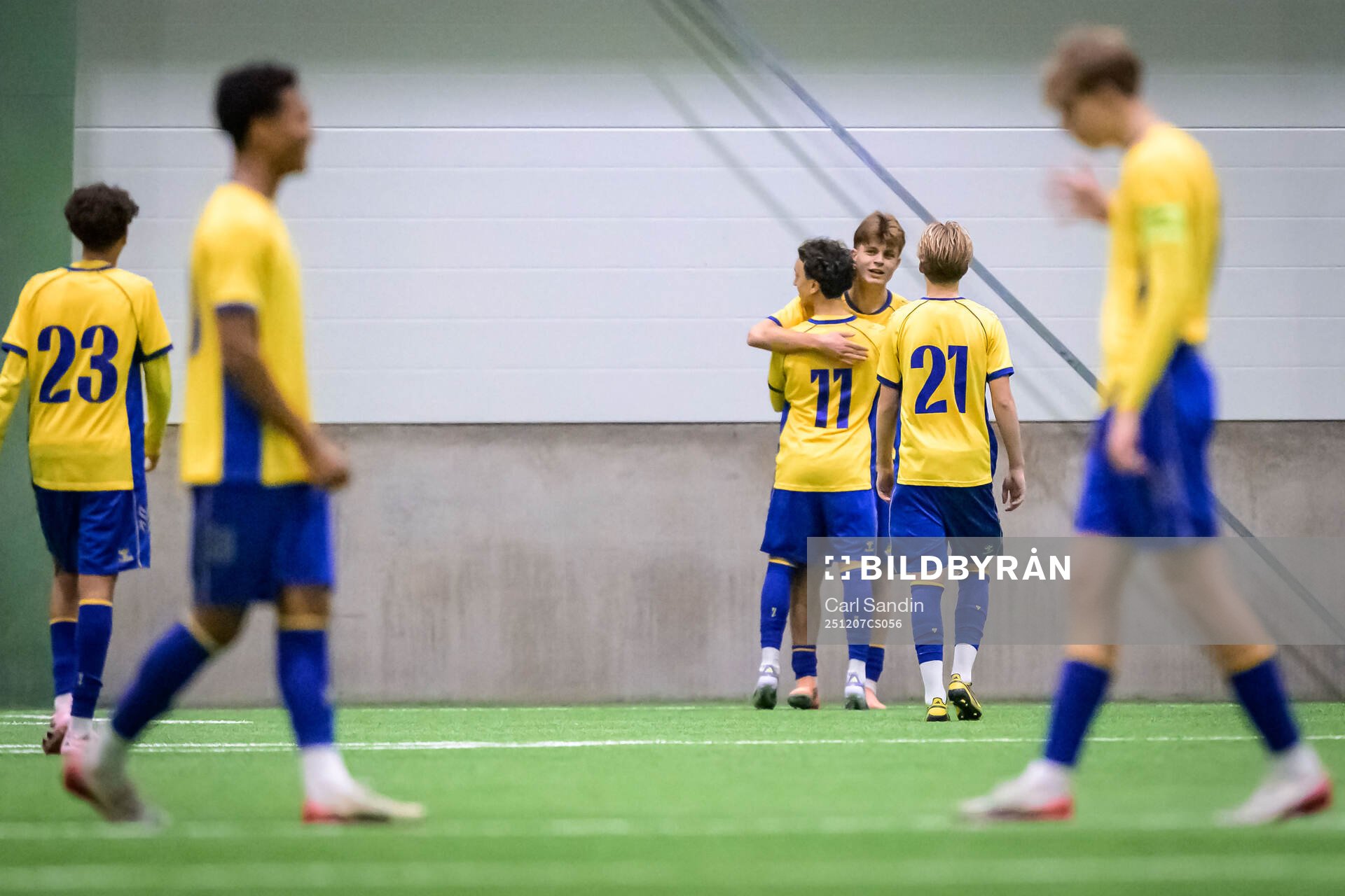 Bröndbys Tobias Ekstrand jublar