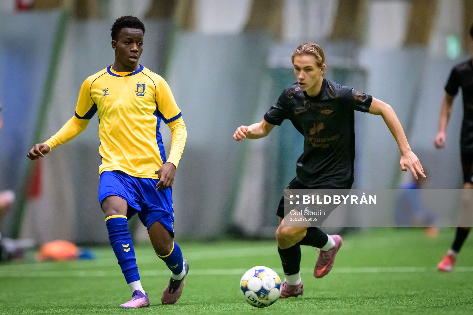 Bröndbys Michael Granberg och Branns Elias Morozov