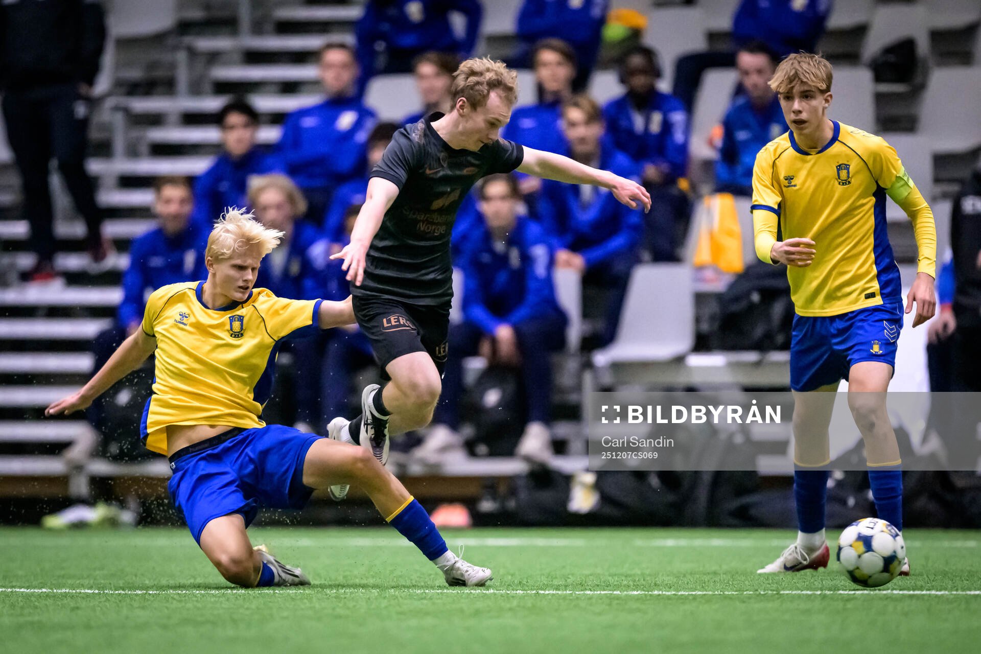 Bröndbys Hector Andersen och Branns Marius Endresen och