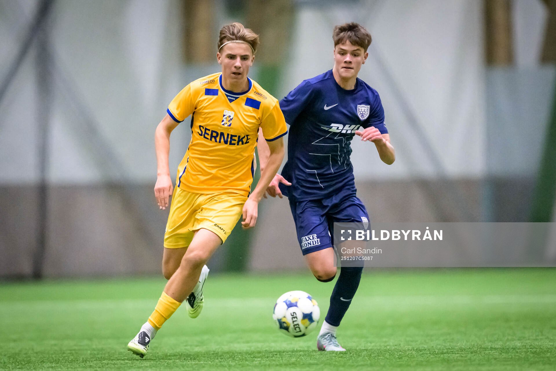 IFK Göteborgs Oliver Månsson och Nordsjällands Alexander