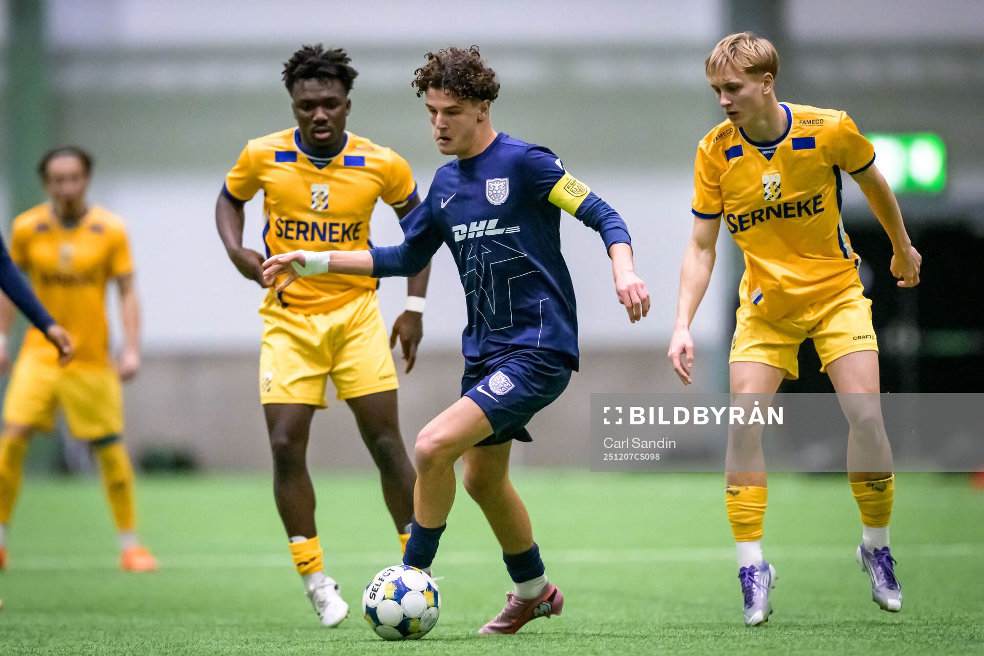 IFK Göteborgs Manassé Diallo och Nordsjällands Leutrim
