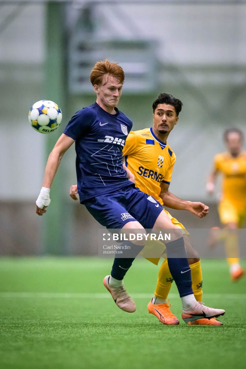 Nordsjällands Christian Vedel och IFK Göteborgs Haydar