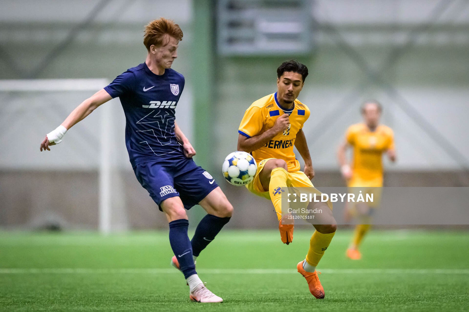 Nordsjällands Christian Vedel och IFK Göteborgs Haydar