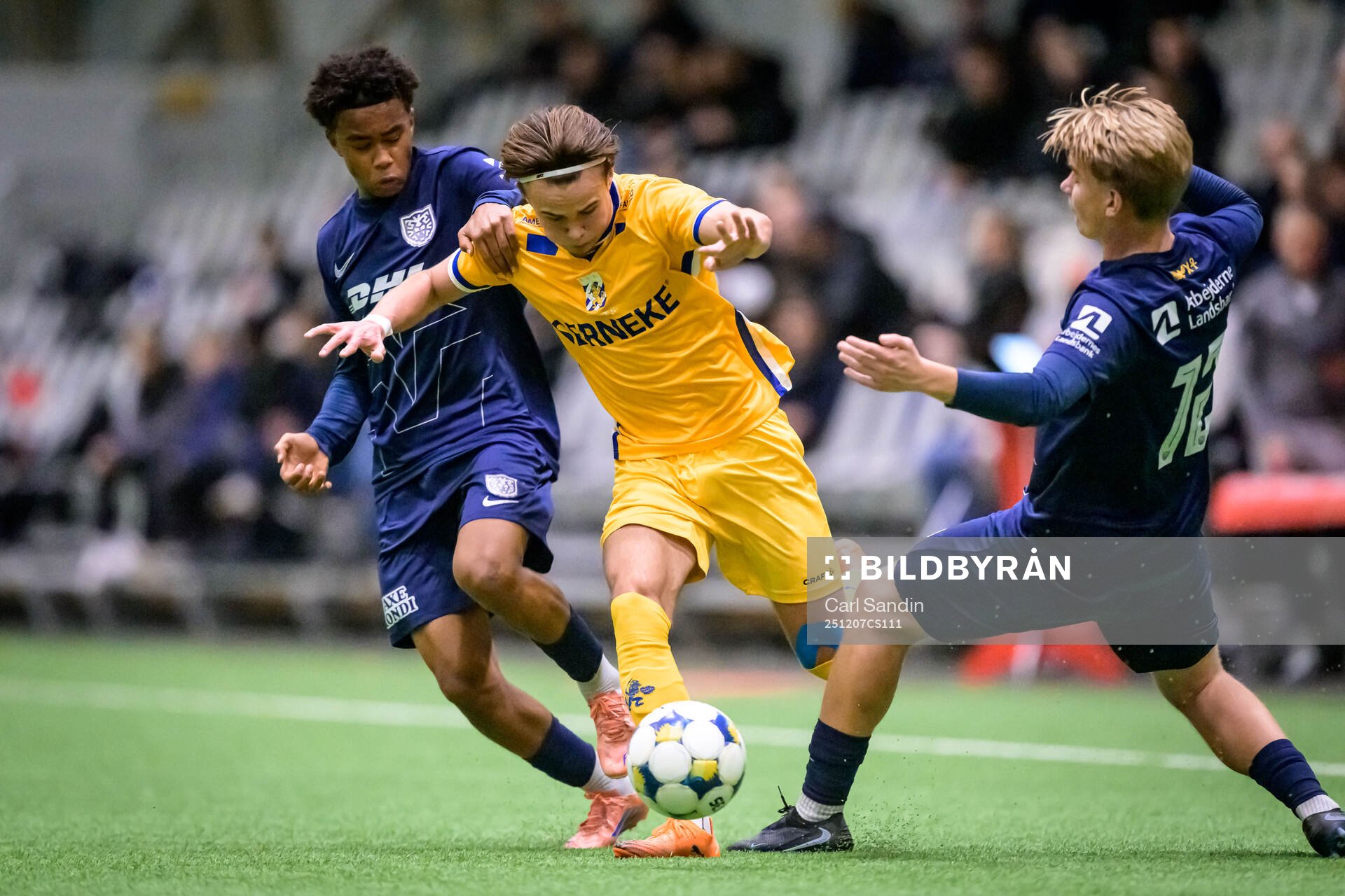 Nordsjällands Noah Ayorinde och IFK Göteborgs Melwin