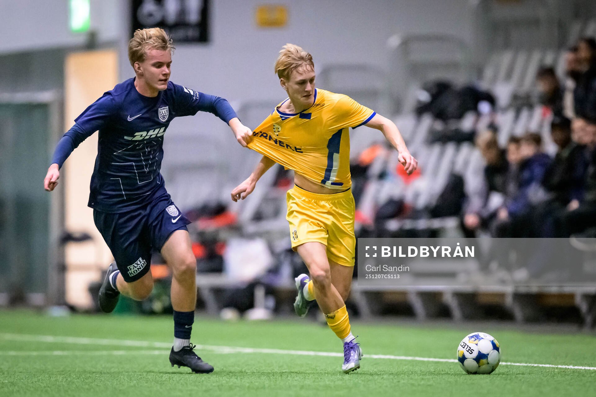Nordsjällands Lasse Gernay och IFK Göteborgs Markus Jarl