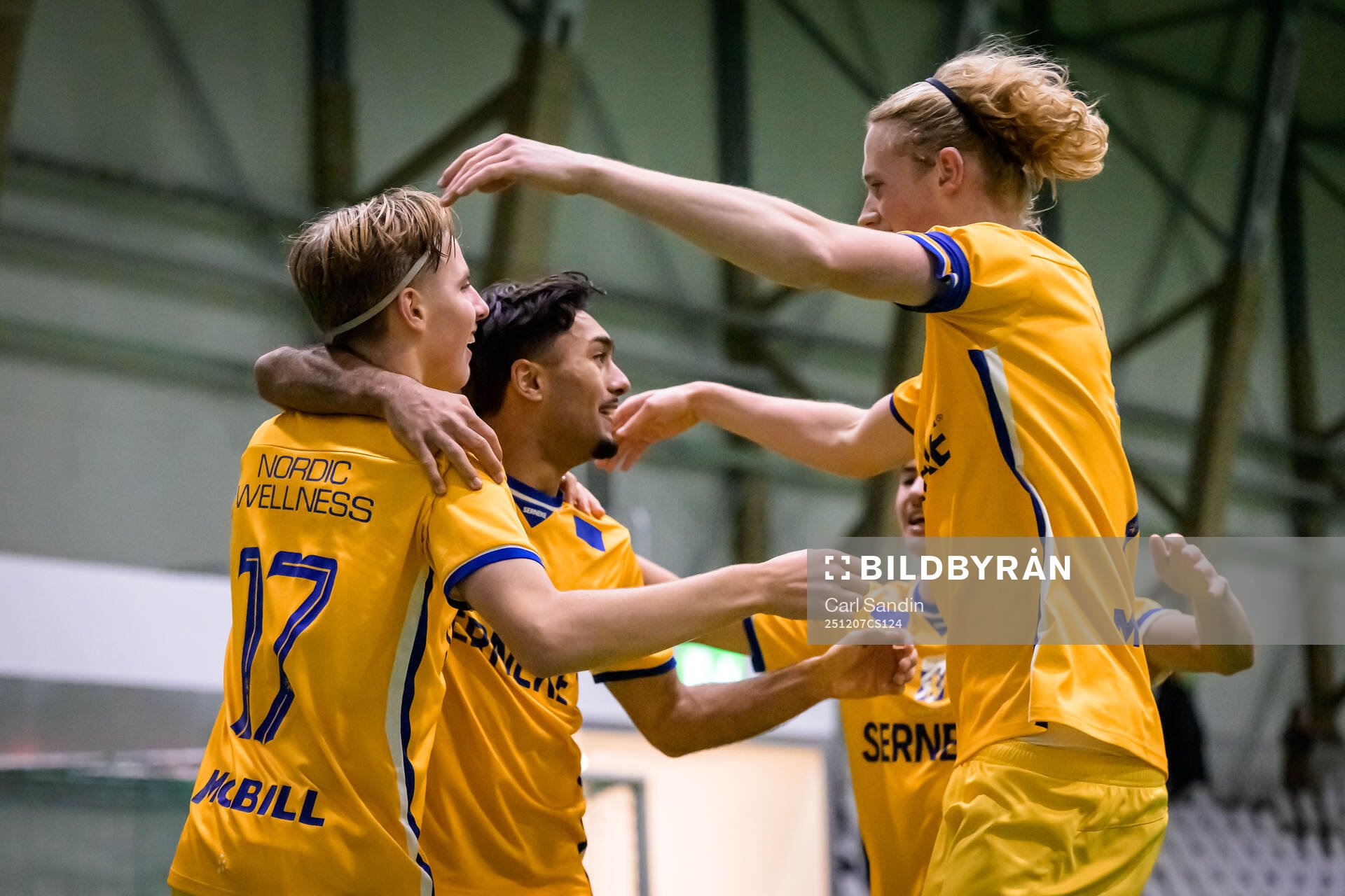 IFK Göteborgs Oliver Månsson, Haydar Sultan och Axel