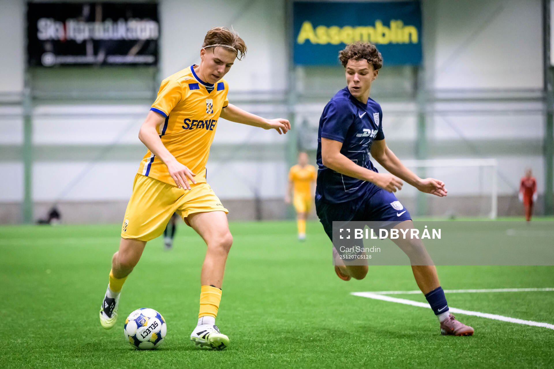 IFK Göteborgs Oliver Månsson och Nordsjällands Sigve