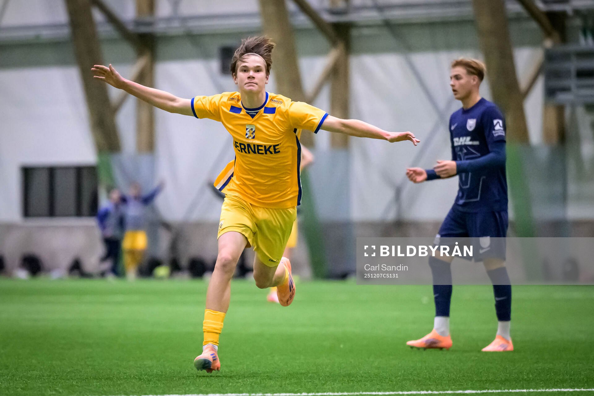 IFK Göteborgs Hannes Skånberg jublar