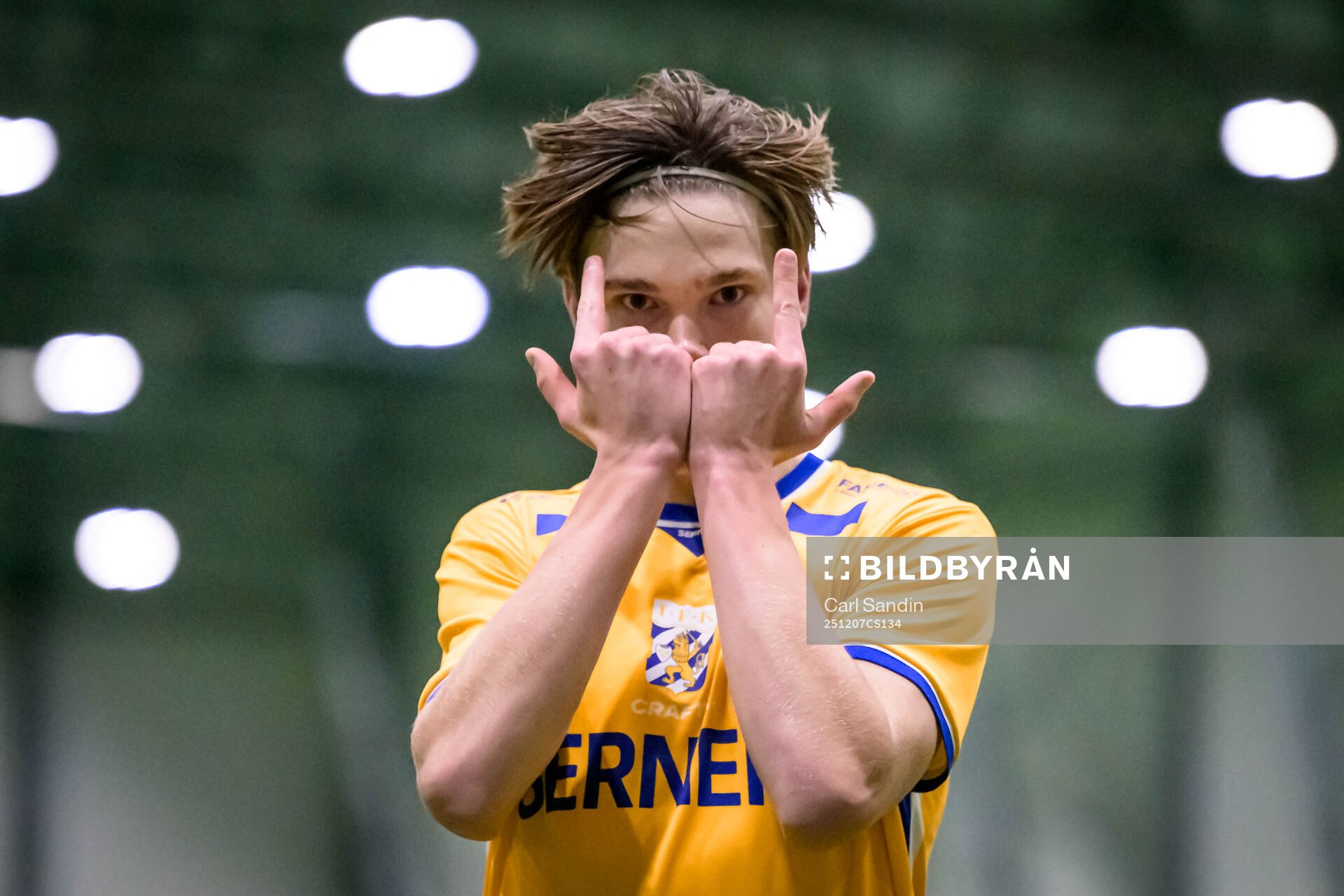 IFK Göteborgs Hannes Skånberg jublar