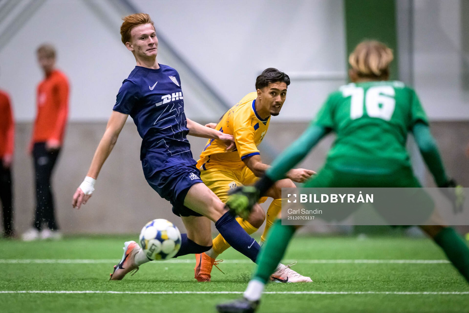 Nordsjällands Christian Vedel och IFK Göteborgs Haydar