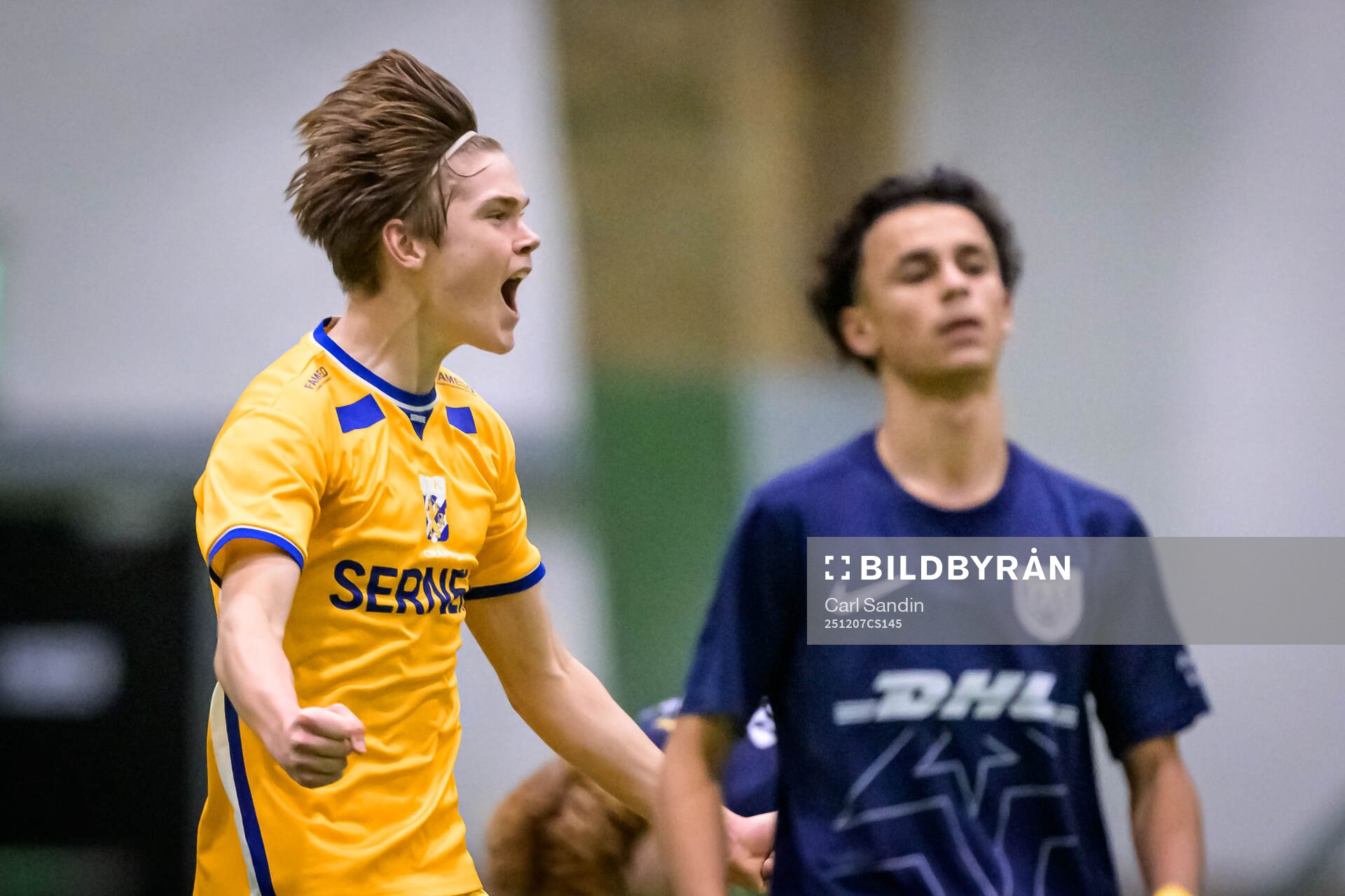 IFK Göteborgs Hannes Skånberg jublar