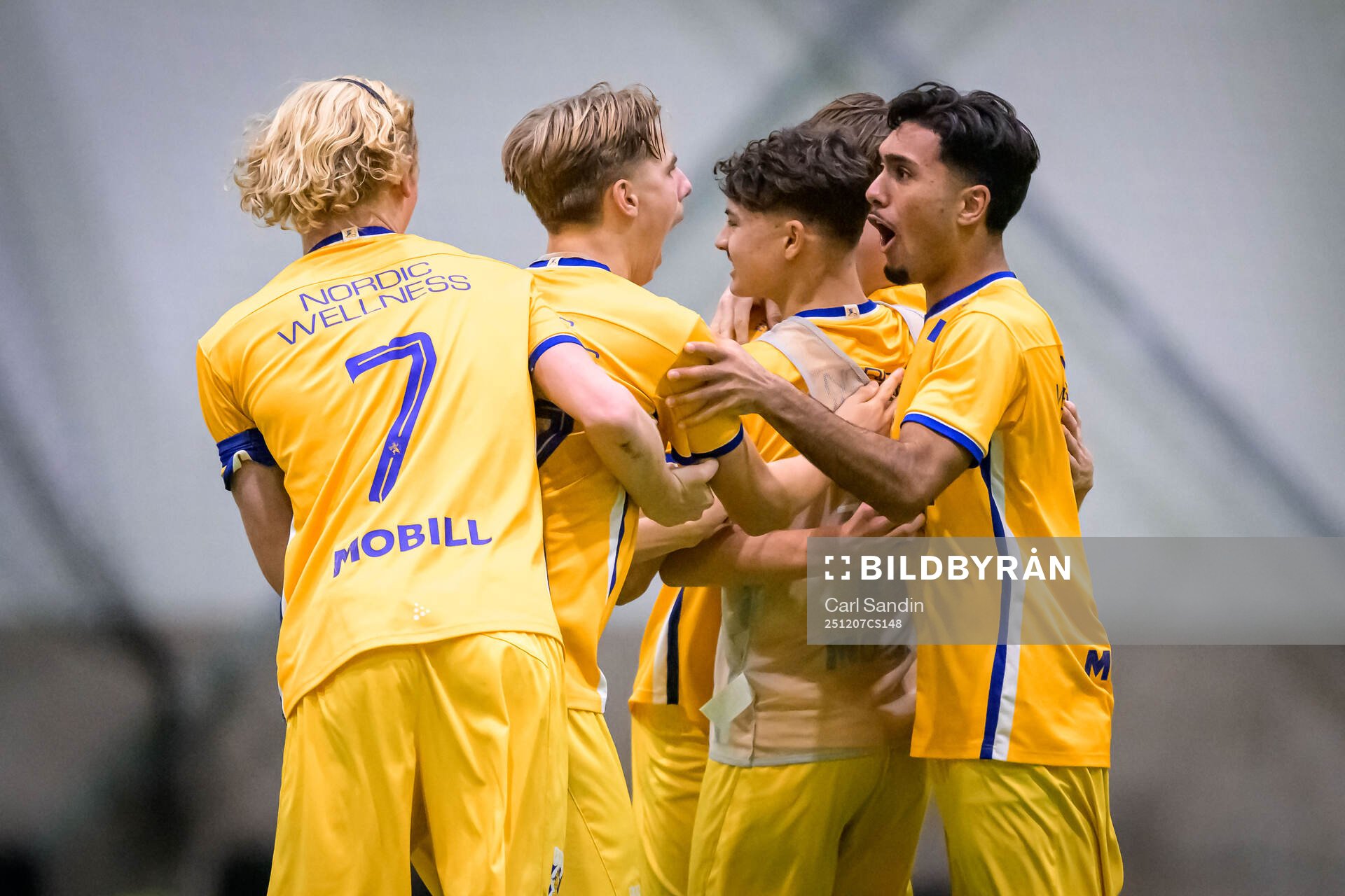 IFK Göteborgs Axel Sjöström Falk, Oliver Månsson och