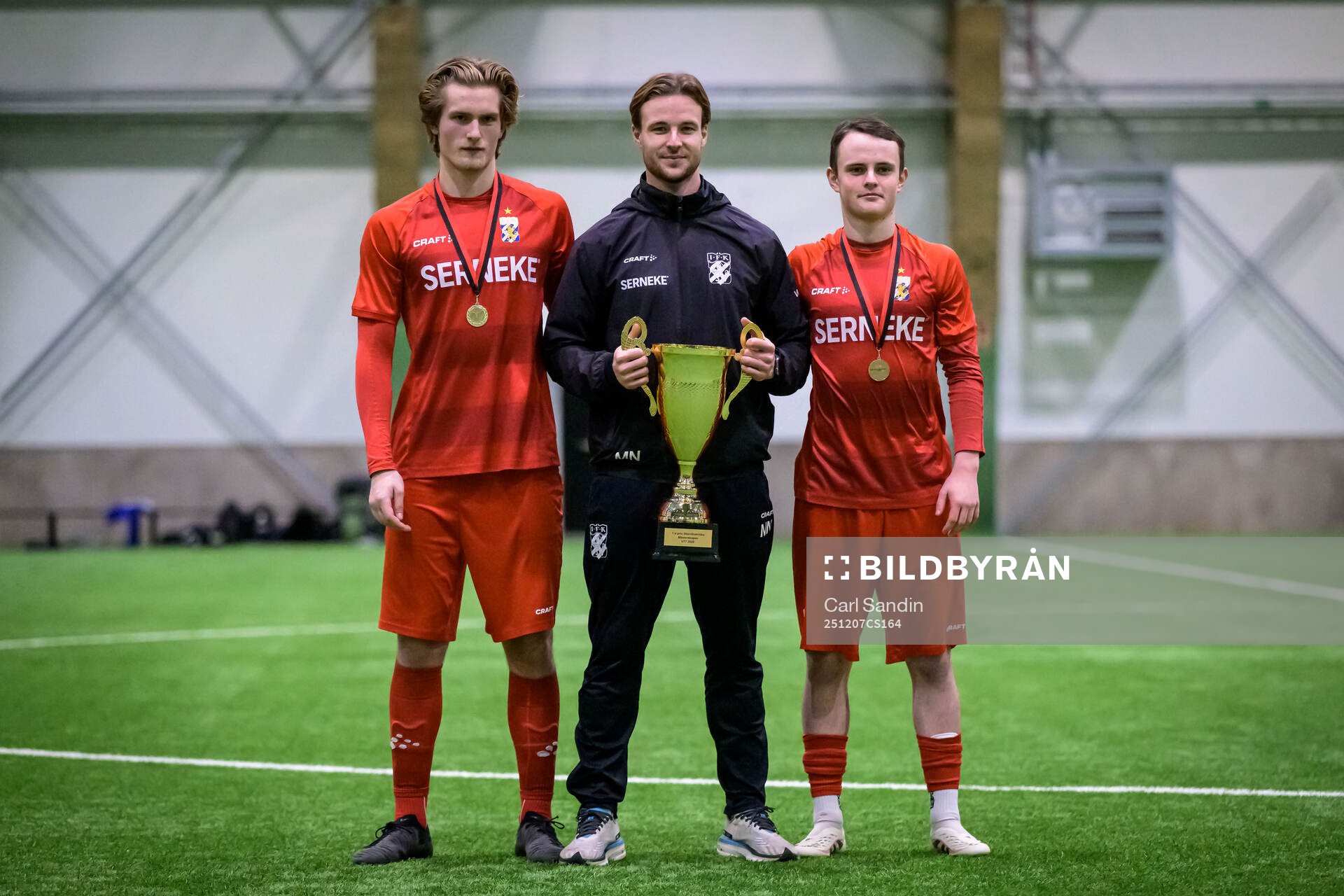 IFK Göteborgs Lukas Stridsberg och Filip Olsson jublar