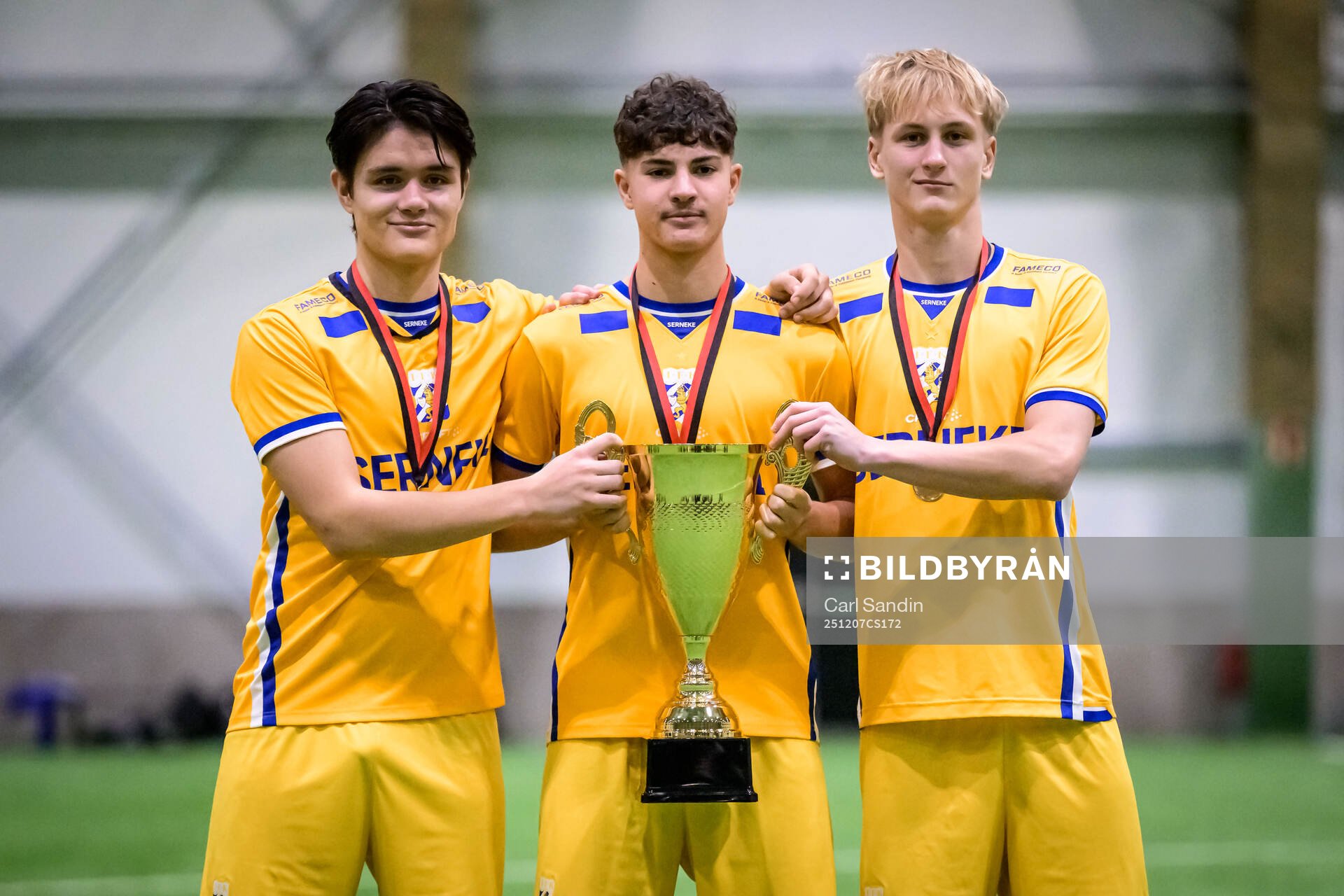 IFK Göteborgs Alexander Hovling, Daniel Rizk och Markus