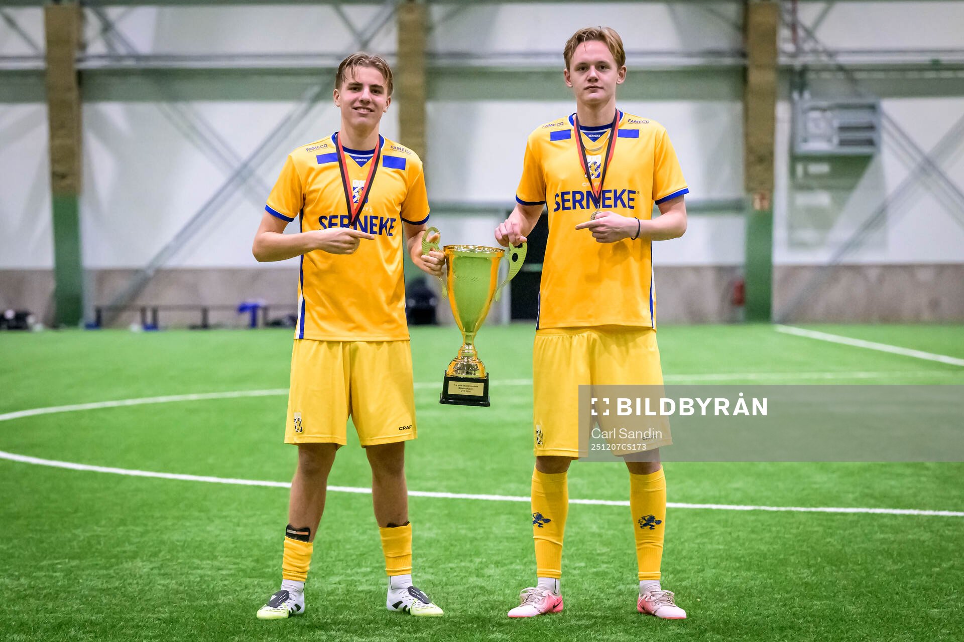 IFK Göteborgs Oliver Månsson och Hugo Olsson