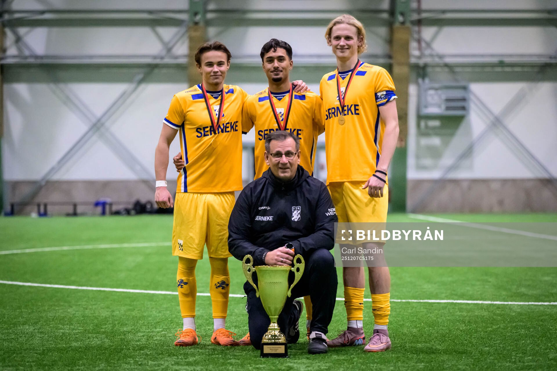 IFK Göteborgs Melwin Hedman, Haydar Sultan och Axel