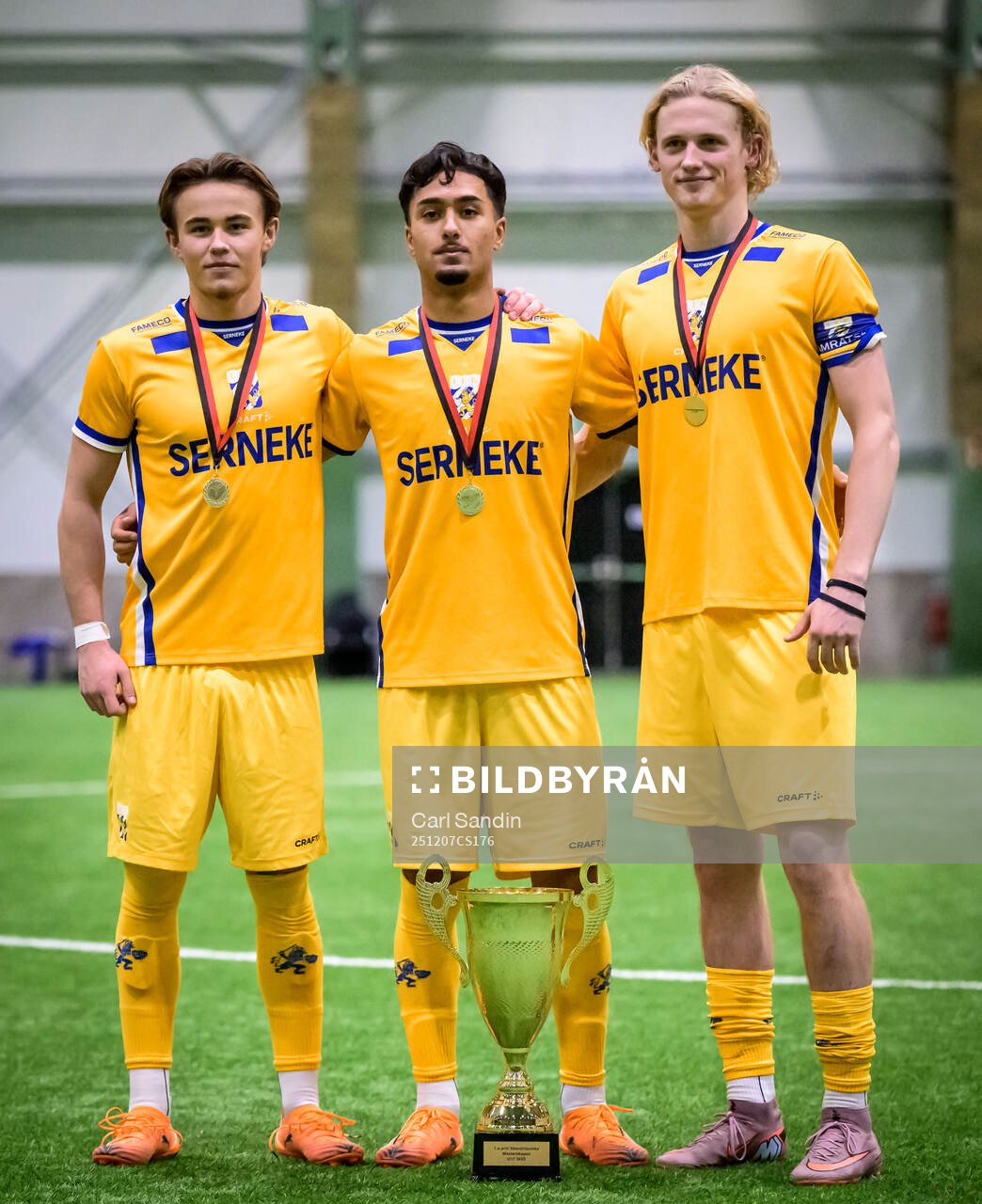 IFK Göteborgs Melwin Hedman, Haydar Sultan och Axel