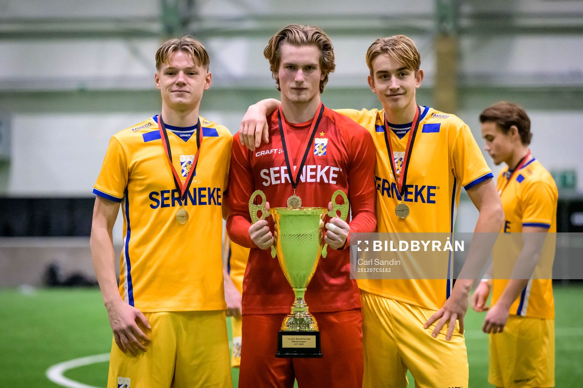 IFK Göteborgs Malte Hallingsjö, Lukas Stridsberg och Lias