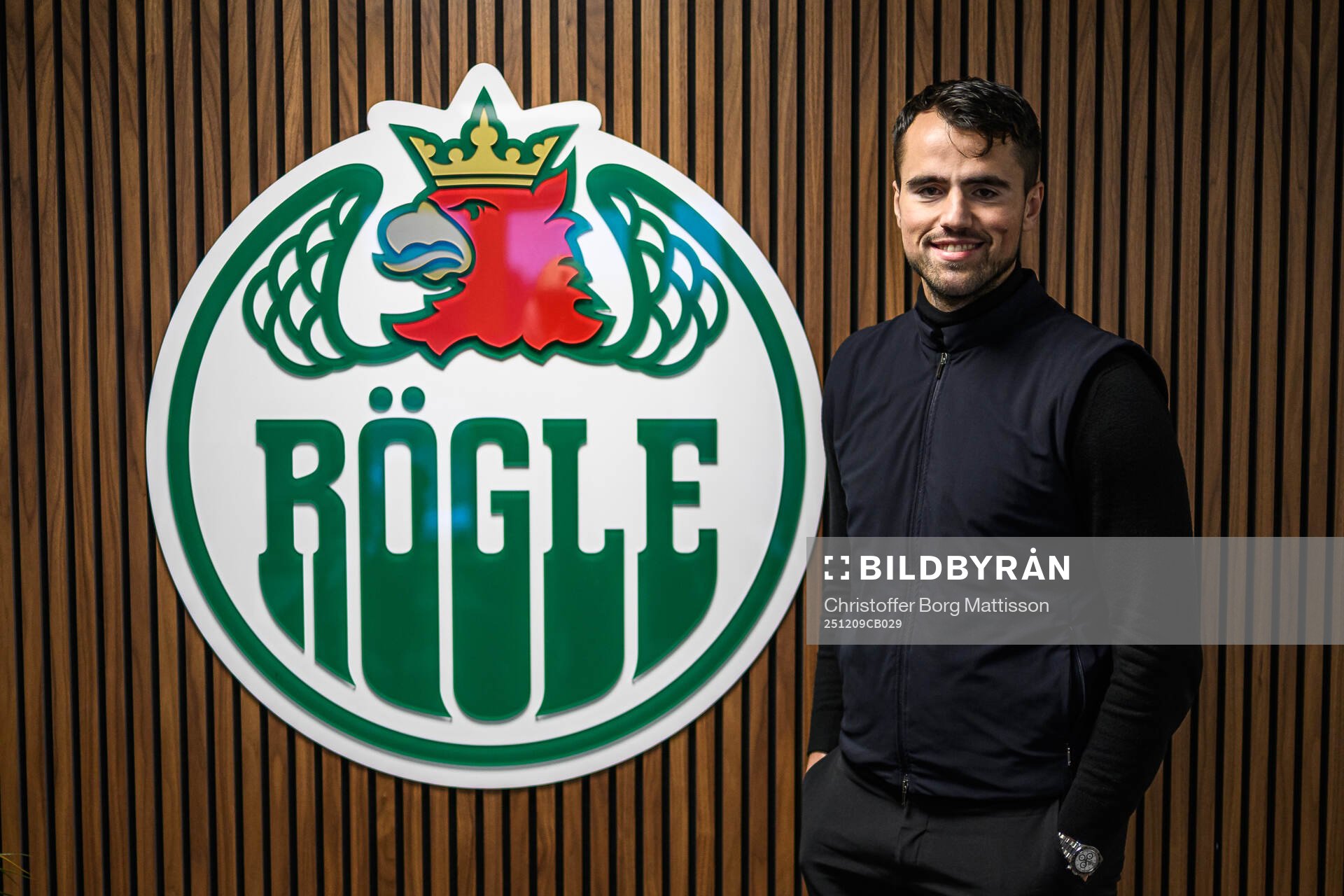 Rögles klubbdirektör Alen Bibic