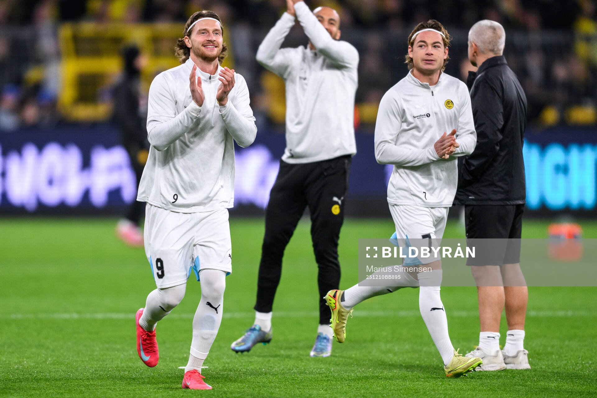 Kasper Høgh and Patrick Berg of Bodø/Glimt