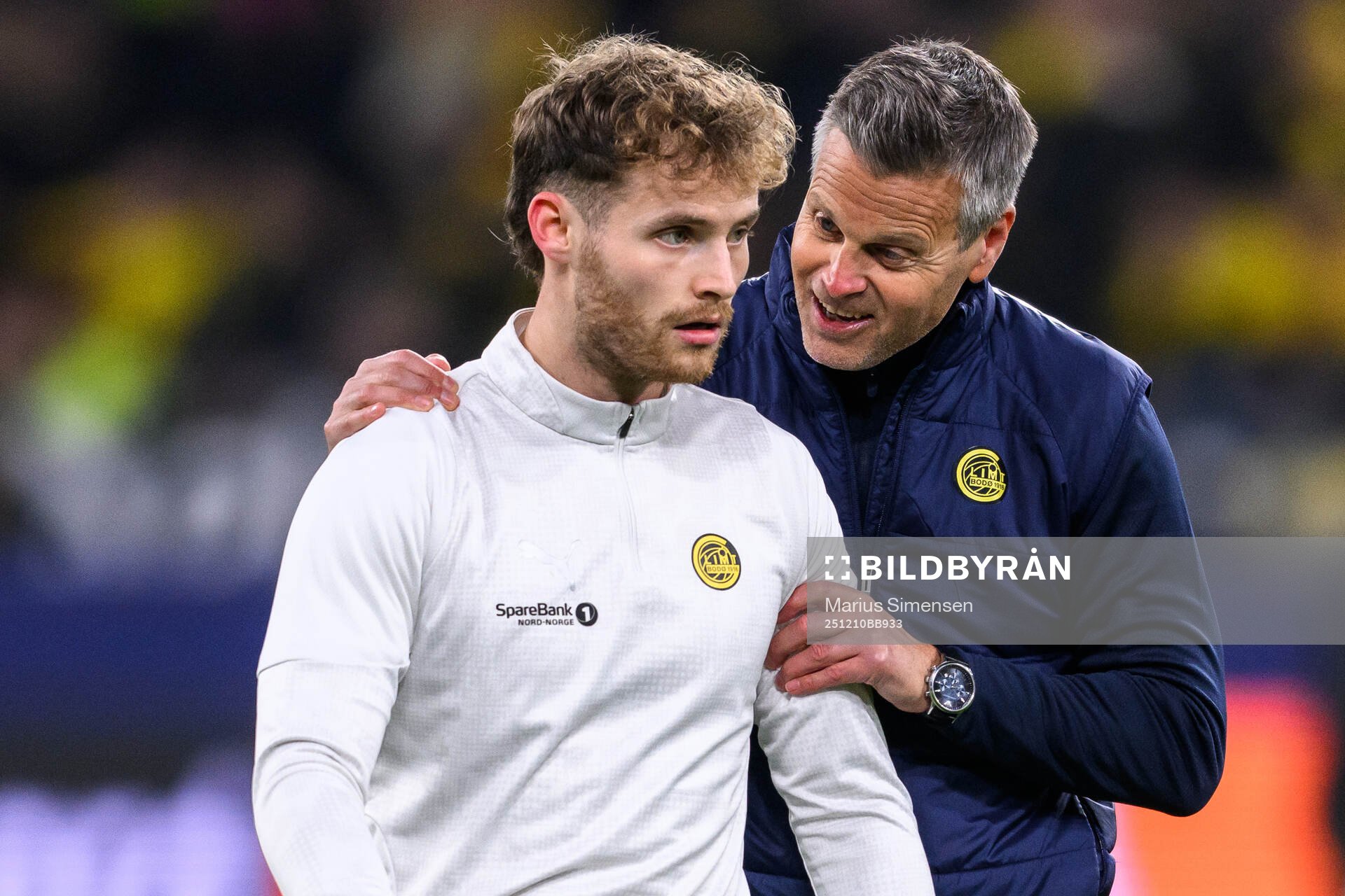Ole Didrik Blomberg and Head coach Kjetil Knutsen of