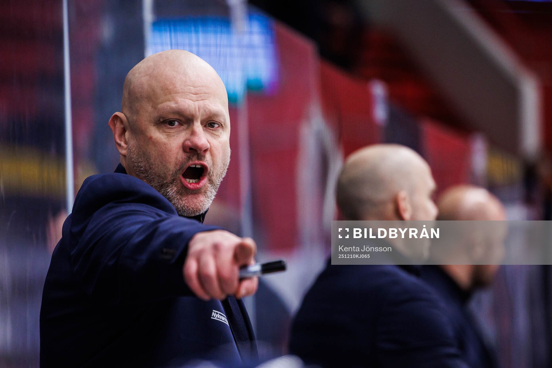 Södertäljes tränare Andreas Johansson
