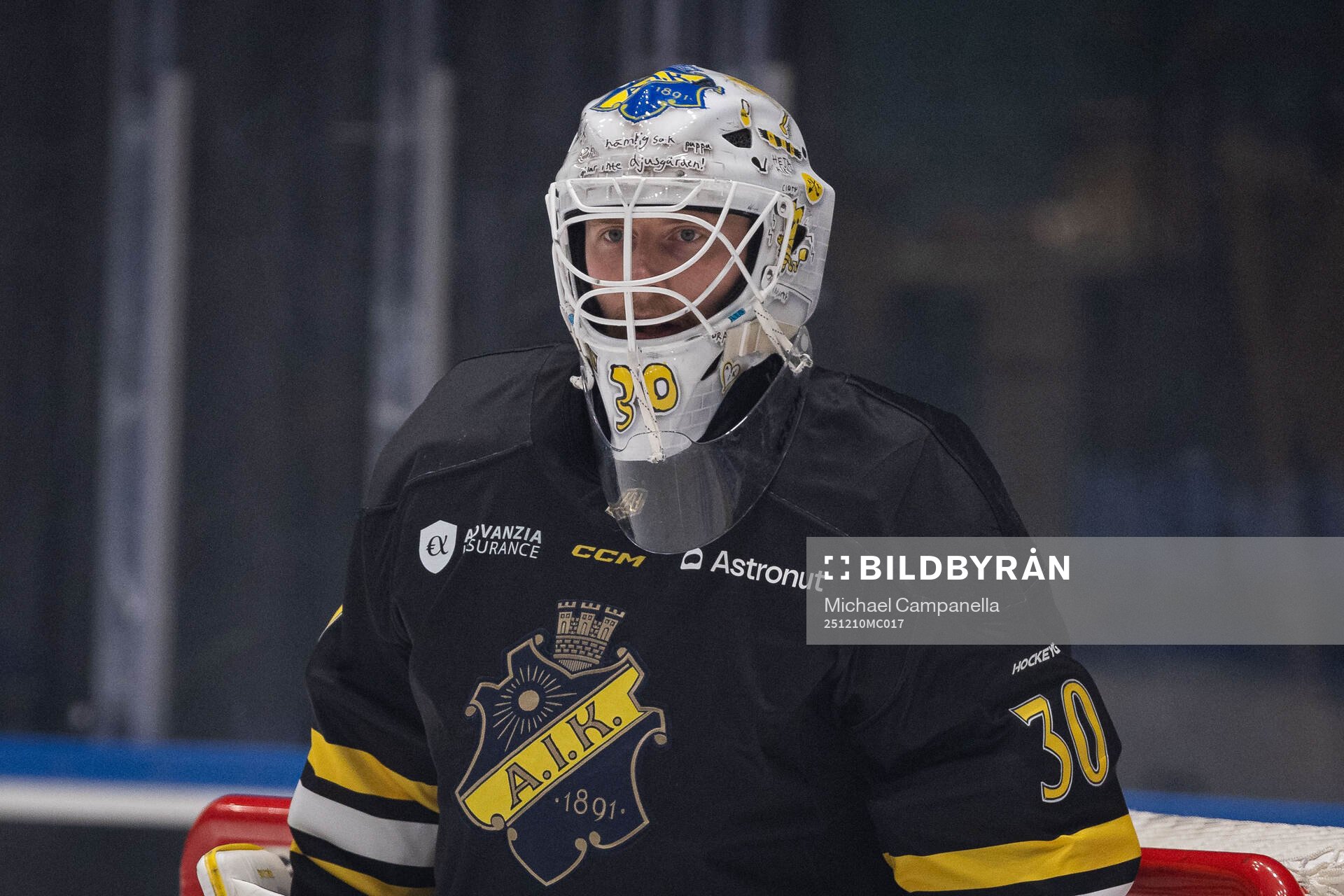 AIKs målvakt Victor Brattström