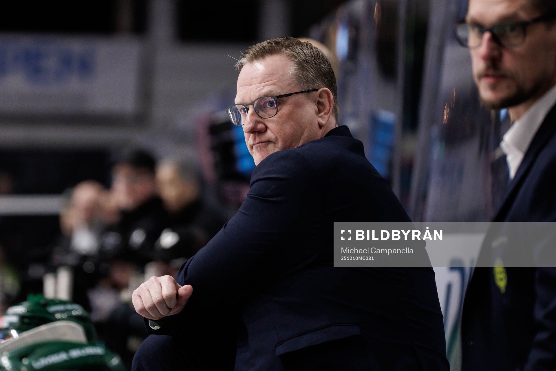 Björklövens tränare Magnus Bogren