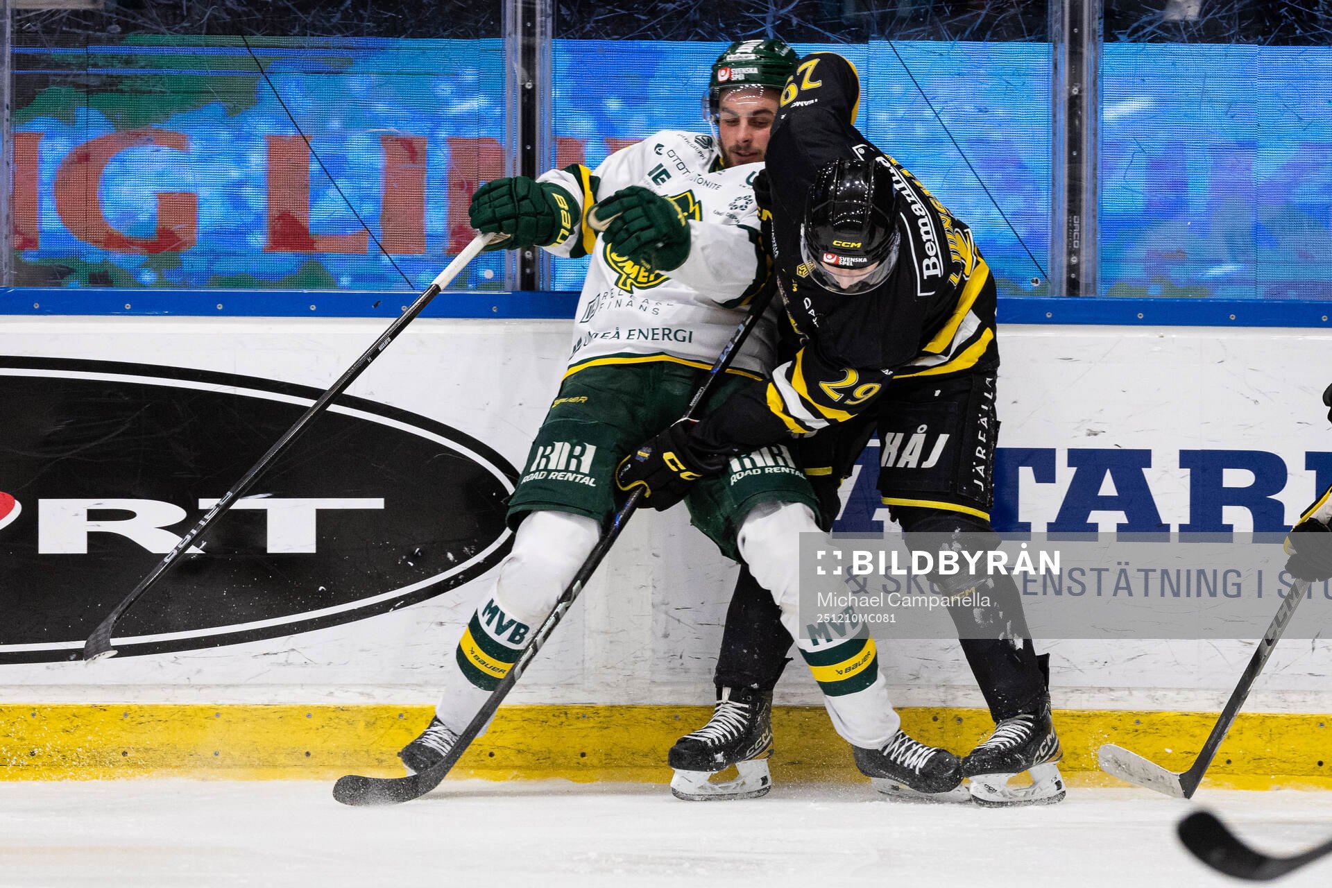 Björklövens Jacob Olofsson och AIKs Daniel Ljungman