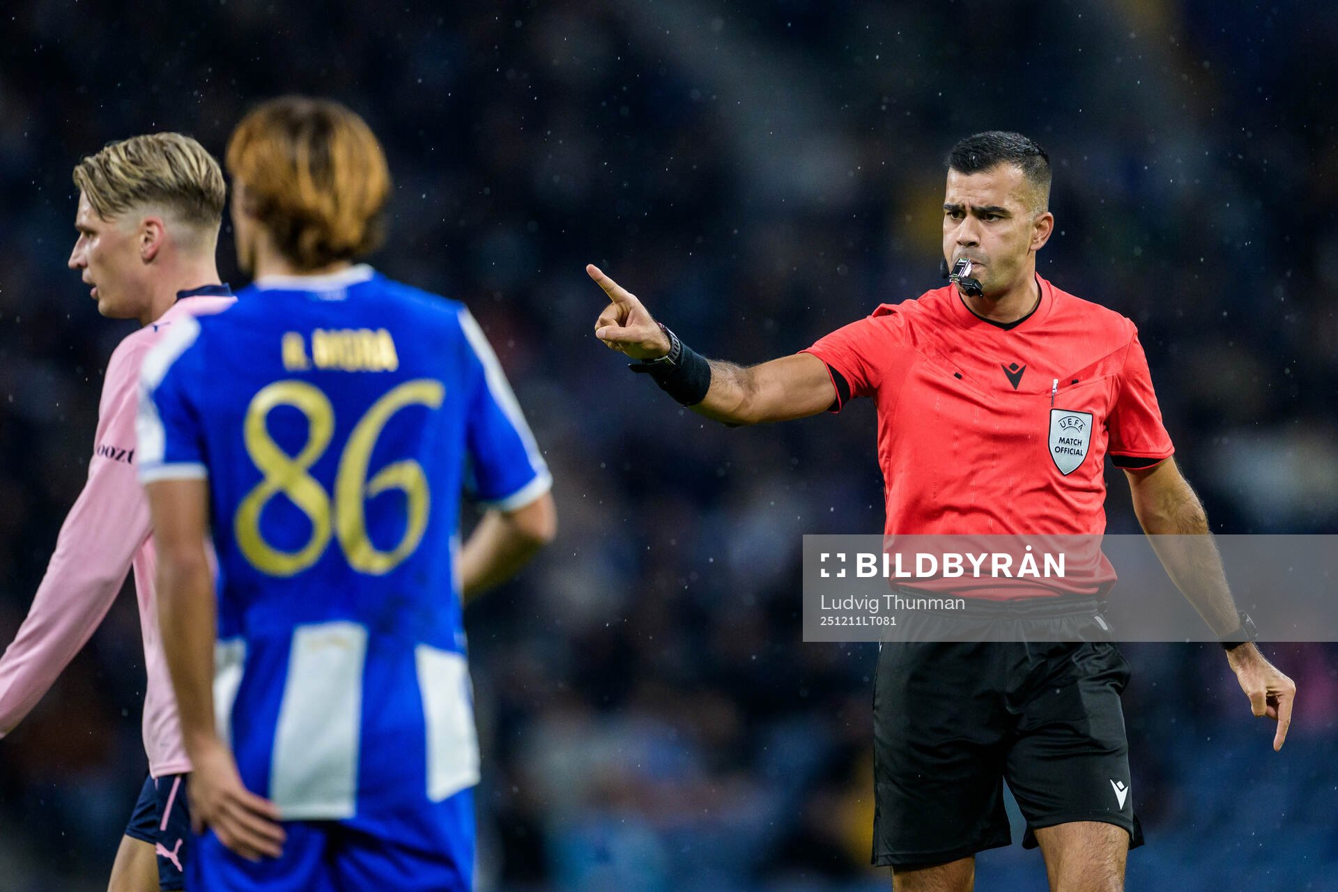 Referee Rohit Saggi