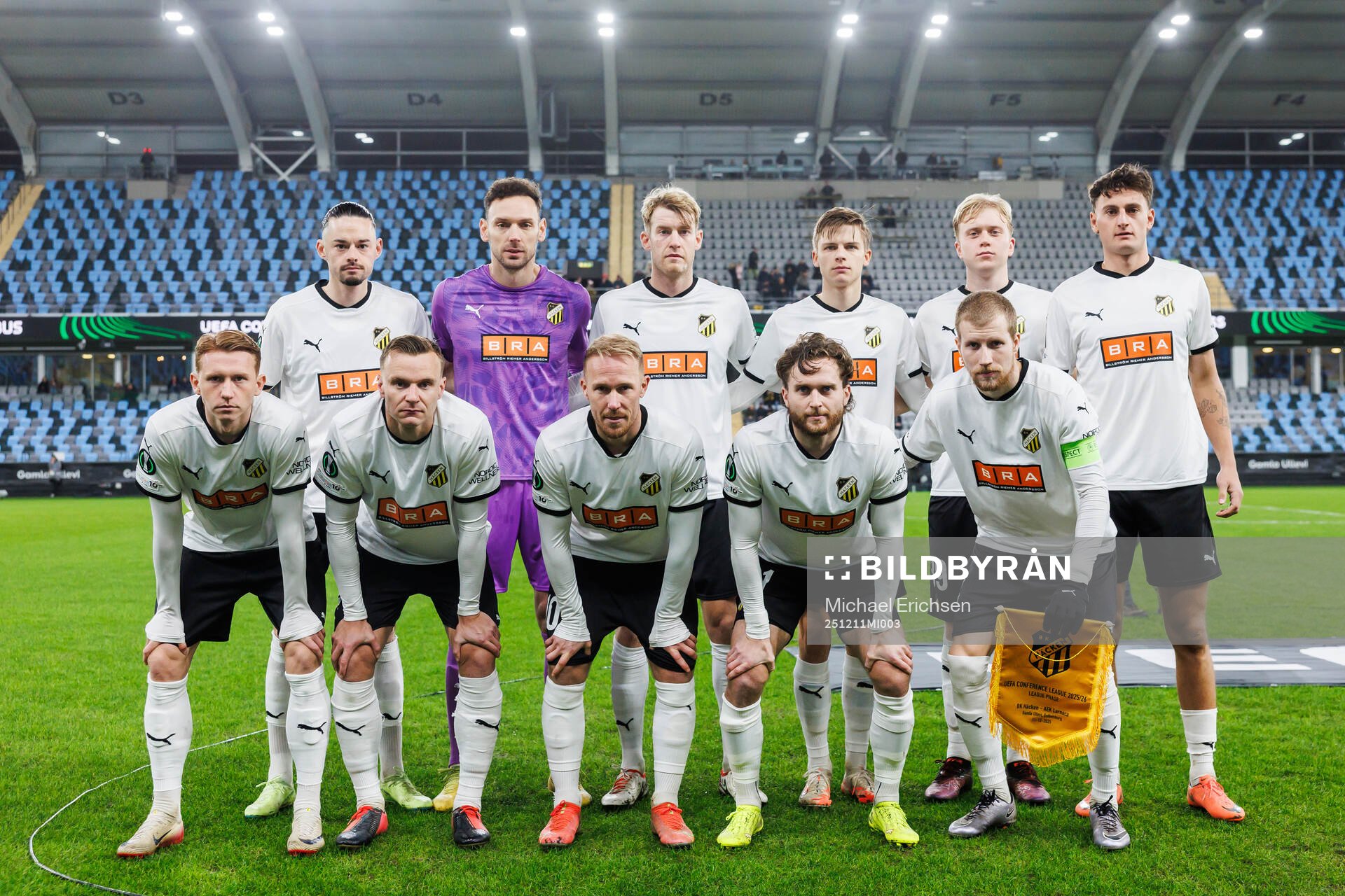 The starting eleven of Häcken