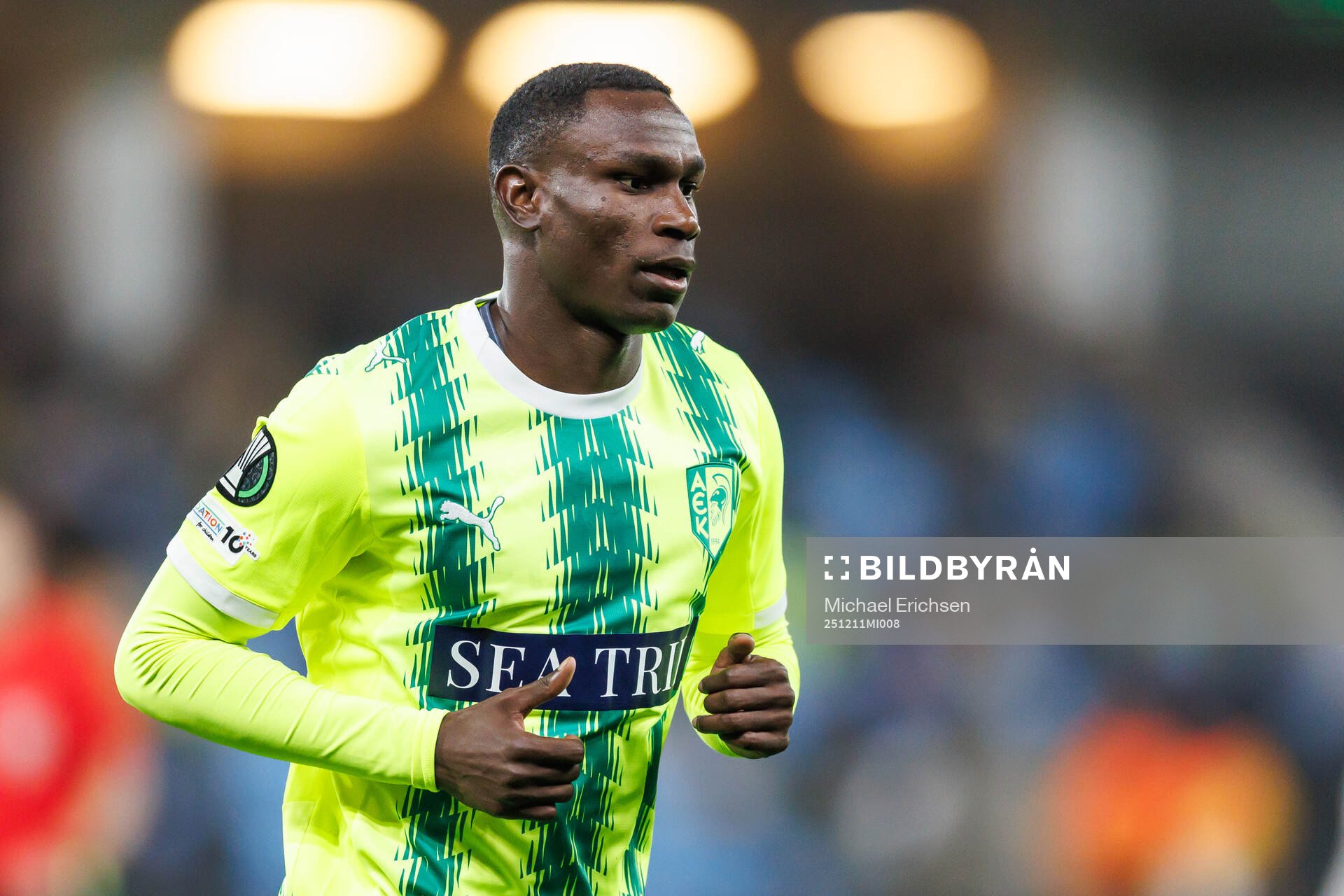 Elohor Godswill of AEK Larnaca