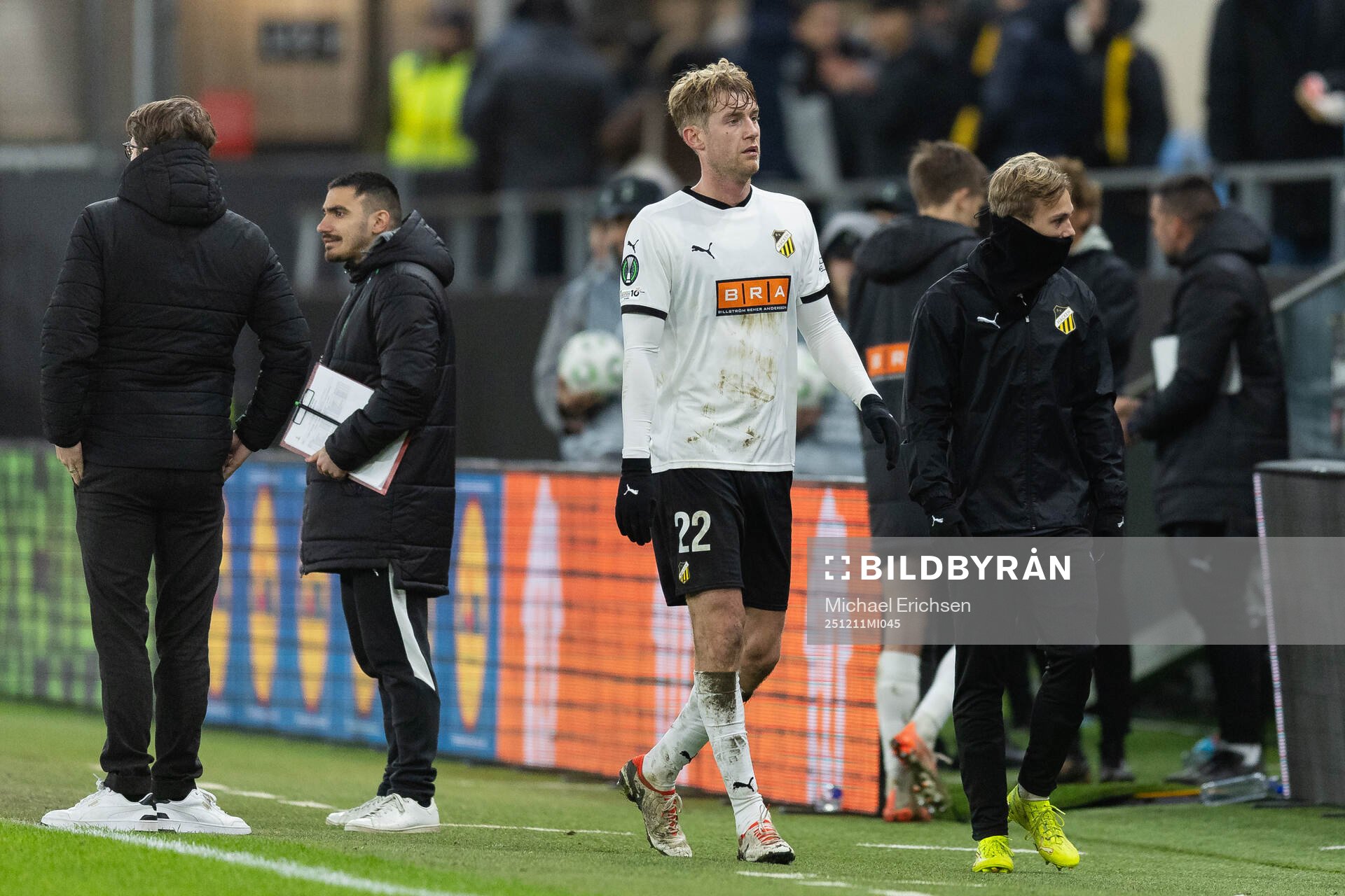 Filip Helander of Häcken looks dejected
