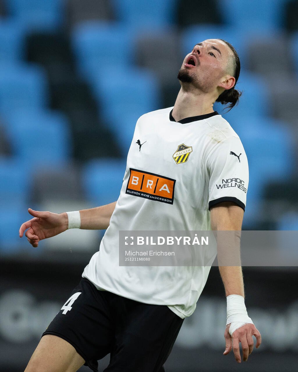 Amor Layouni of Häcken looks dejected