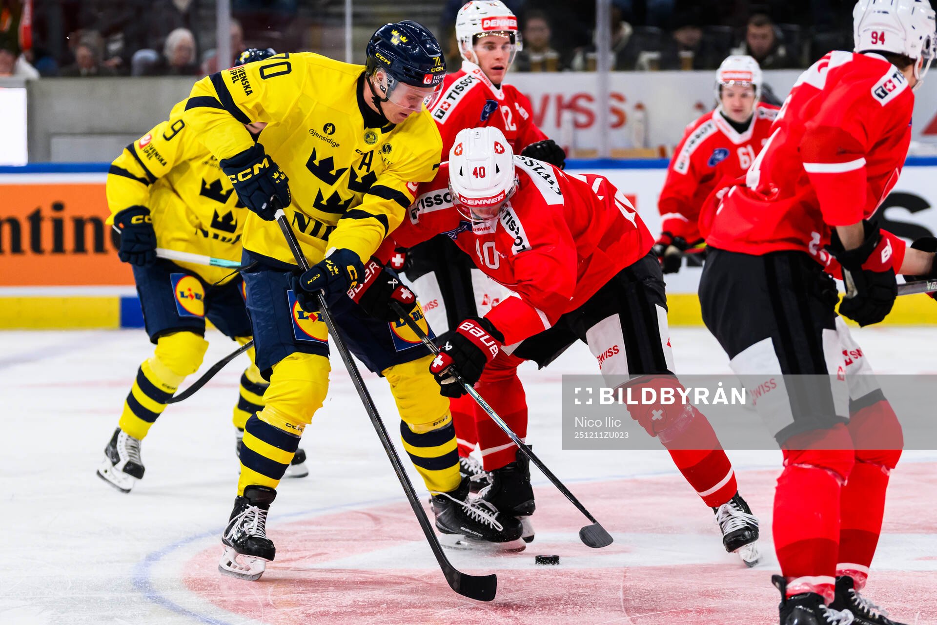 Dennis Rasmussen of Sweden and Jonas Taibel  of Switzerland