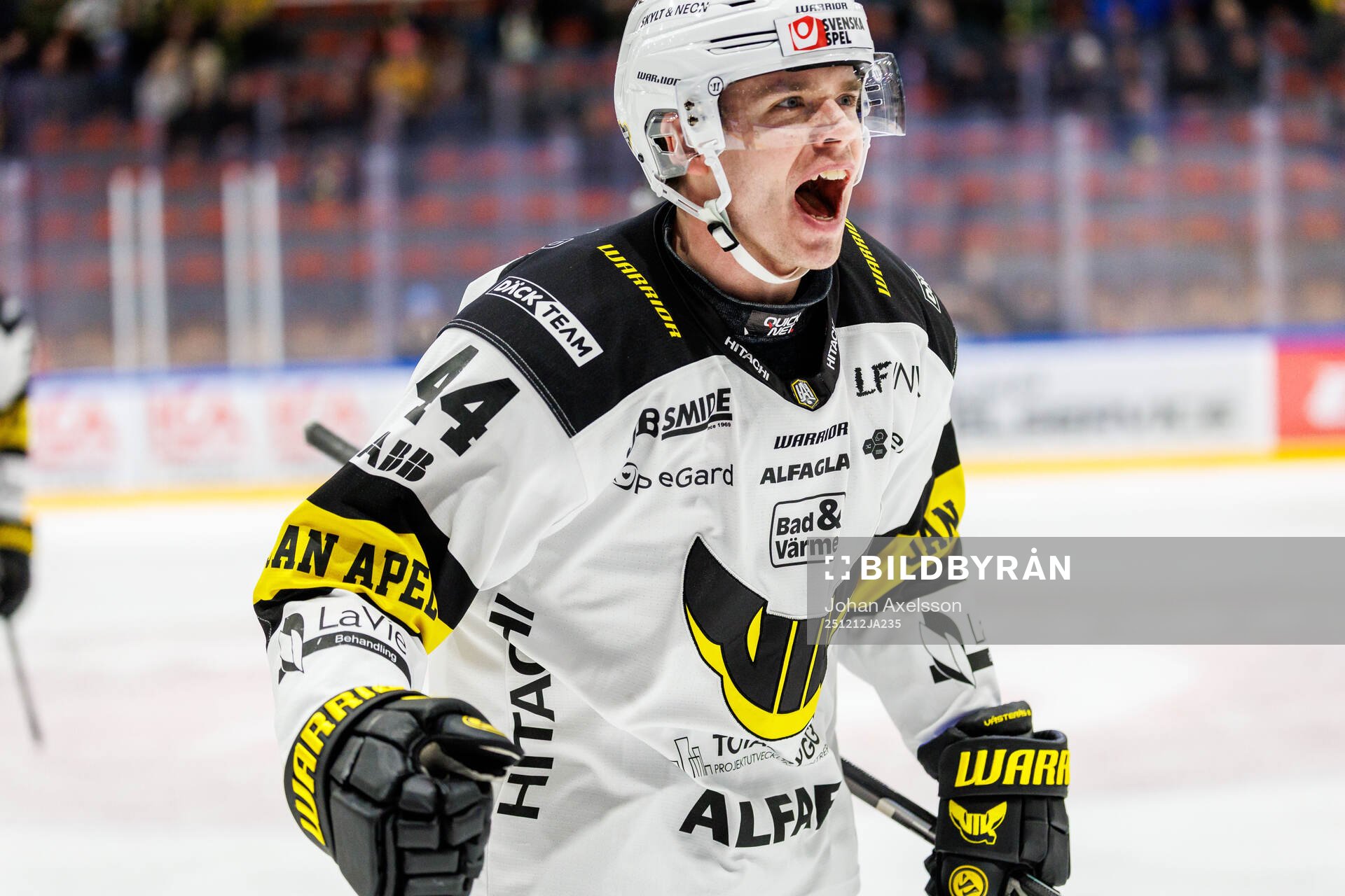 Västerås Oscar Lawner jublar