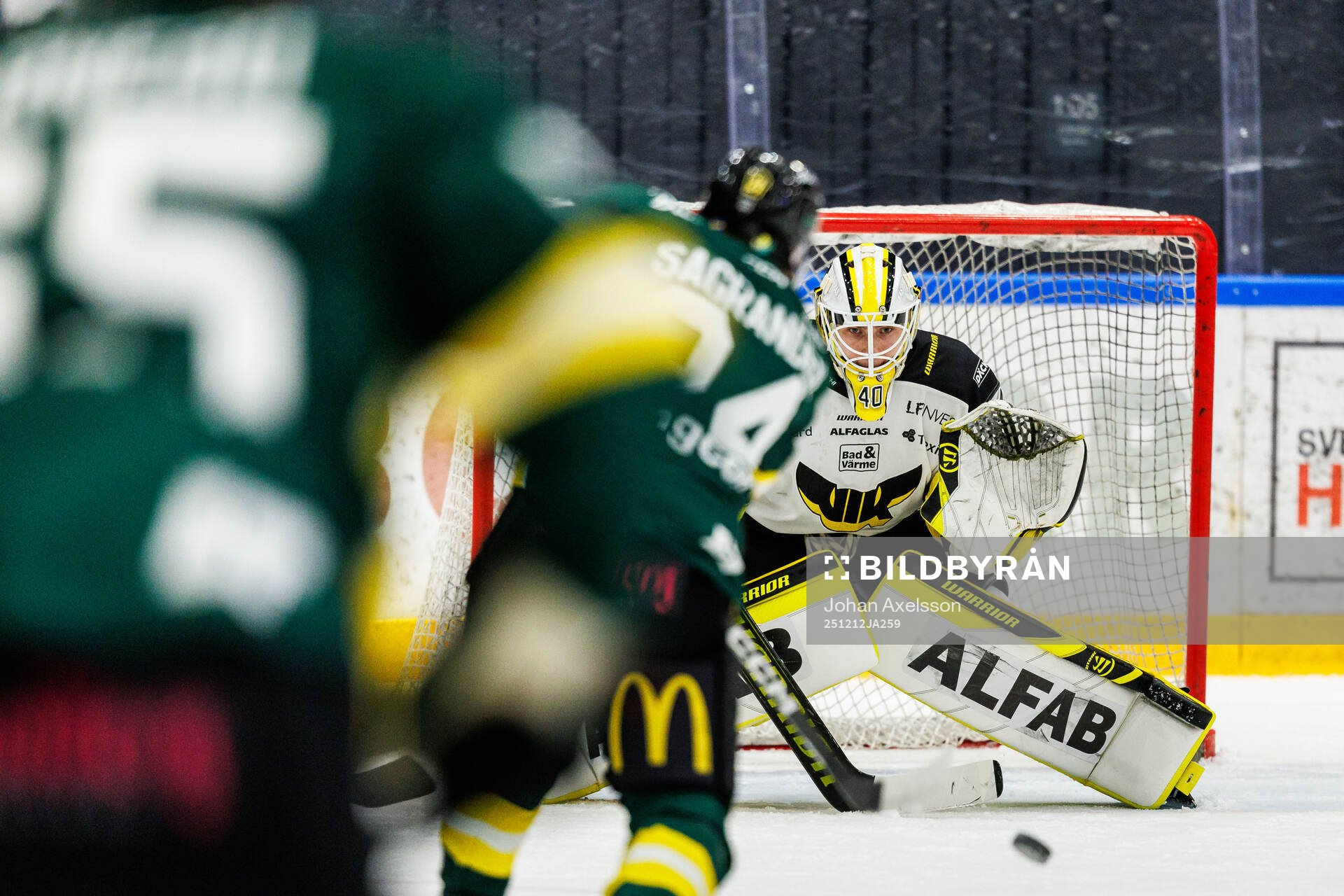 Västerås målvakt Rasmus Korhonen