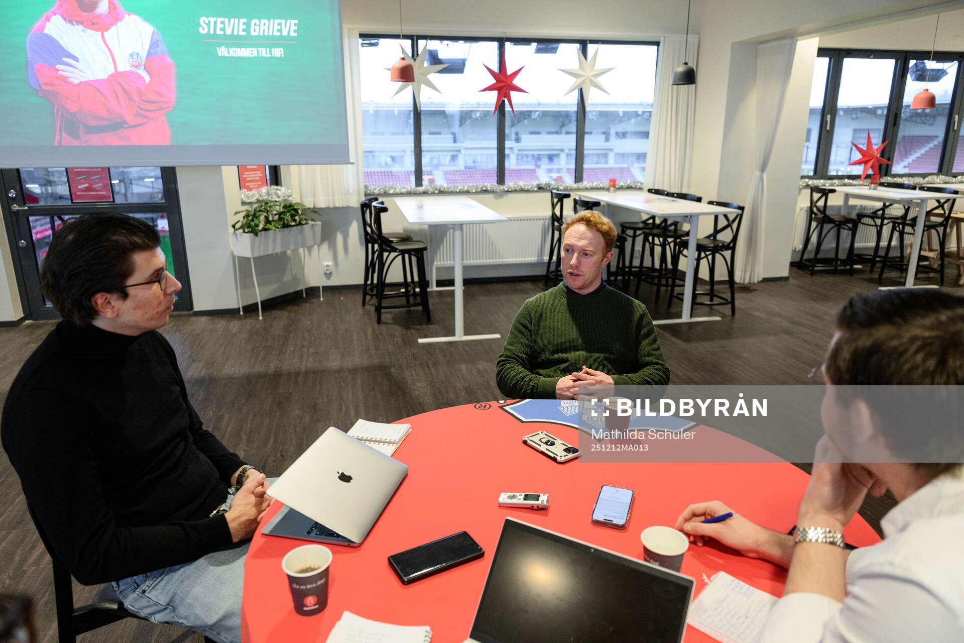 Helsingborgs tränare Stevie Grieve