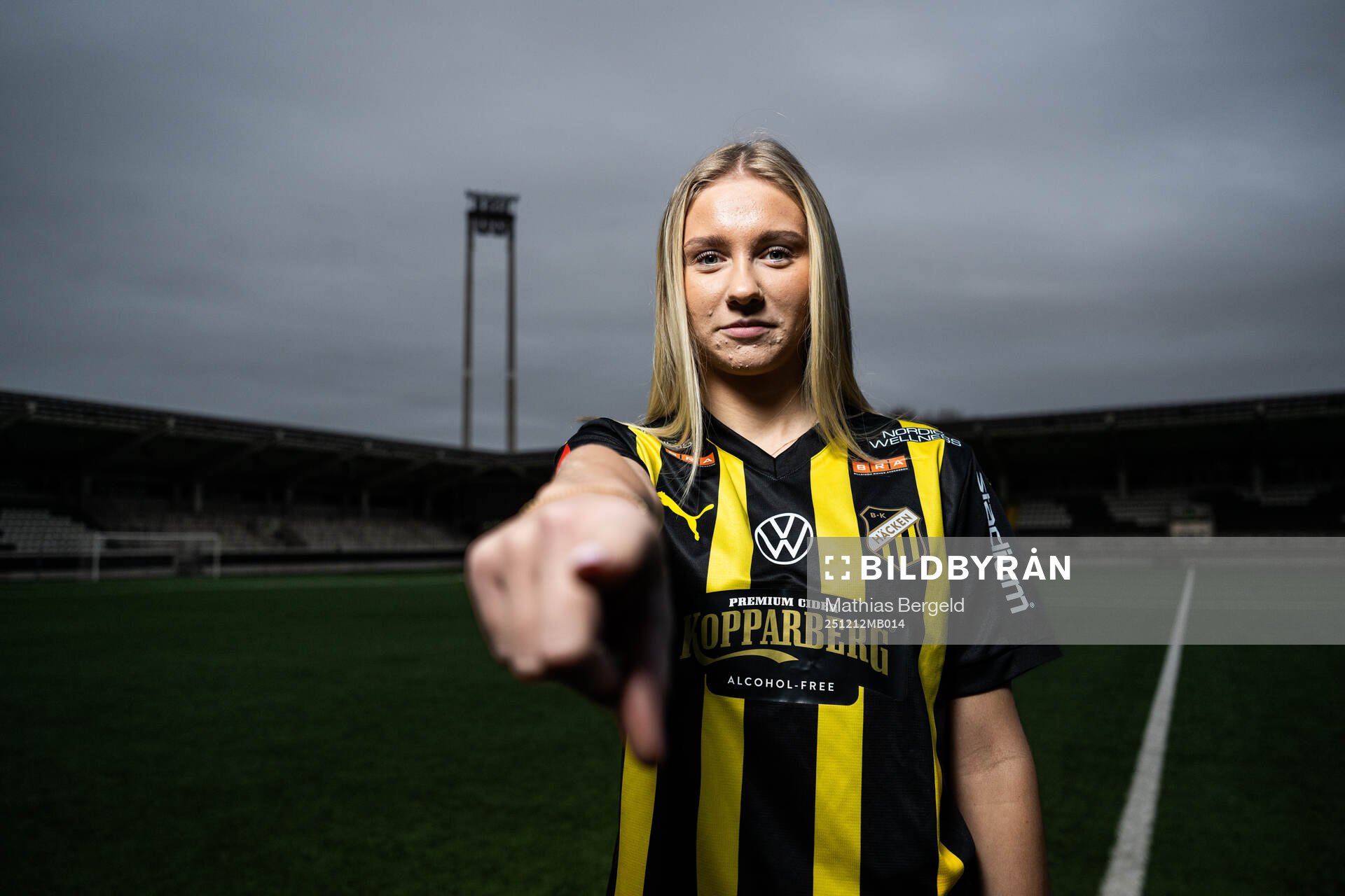 Häckens nyförvärv Tilde Karlsson