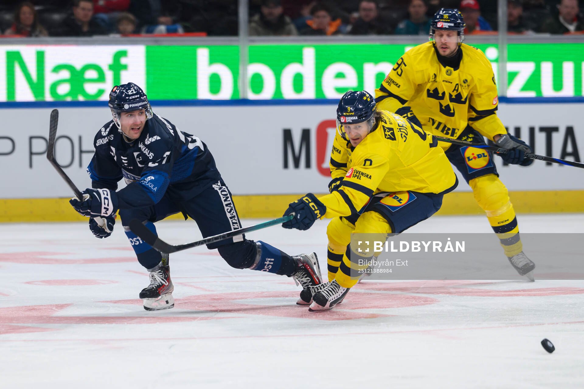 Janne Kuokkanen of Finland and Marcus Sörensen of Sweden