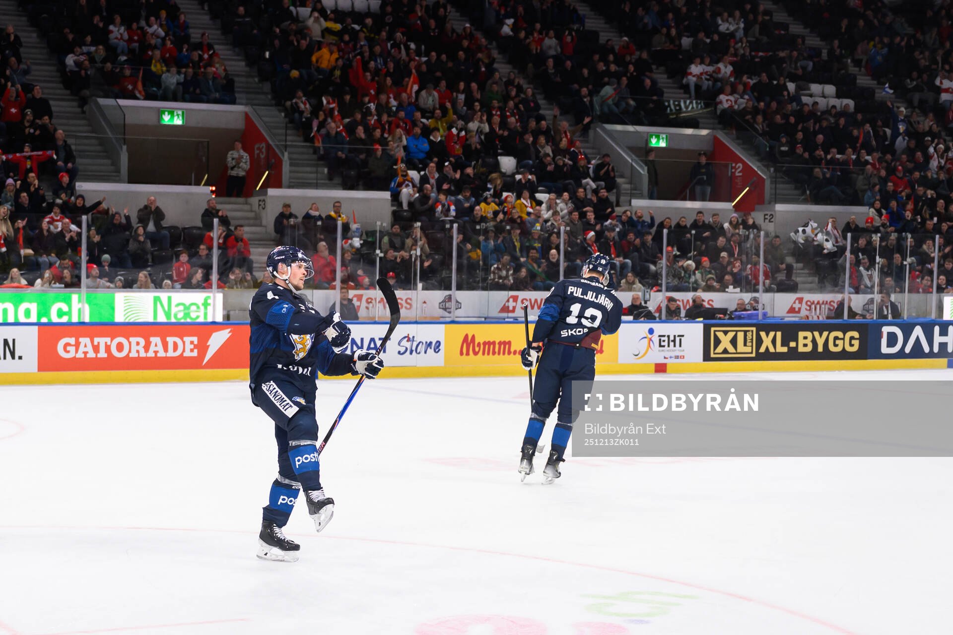 Mikko Lehtonen celebrates