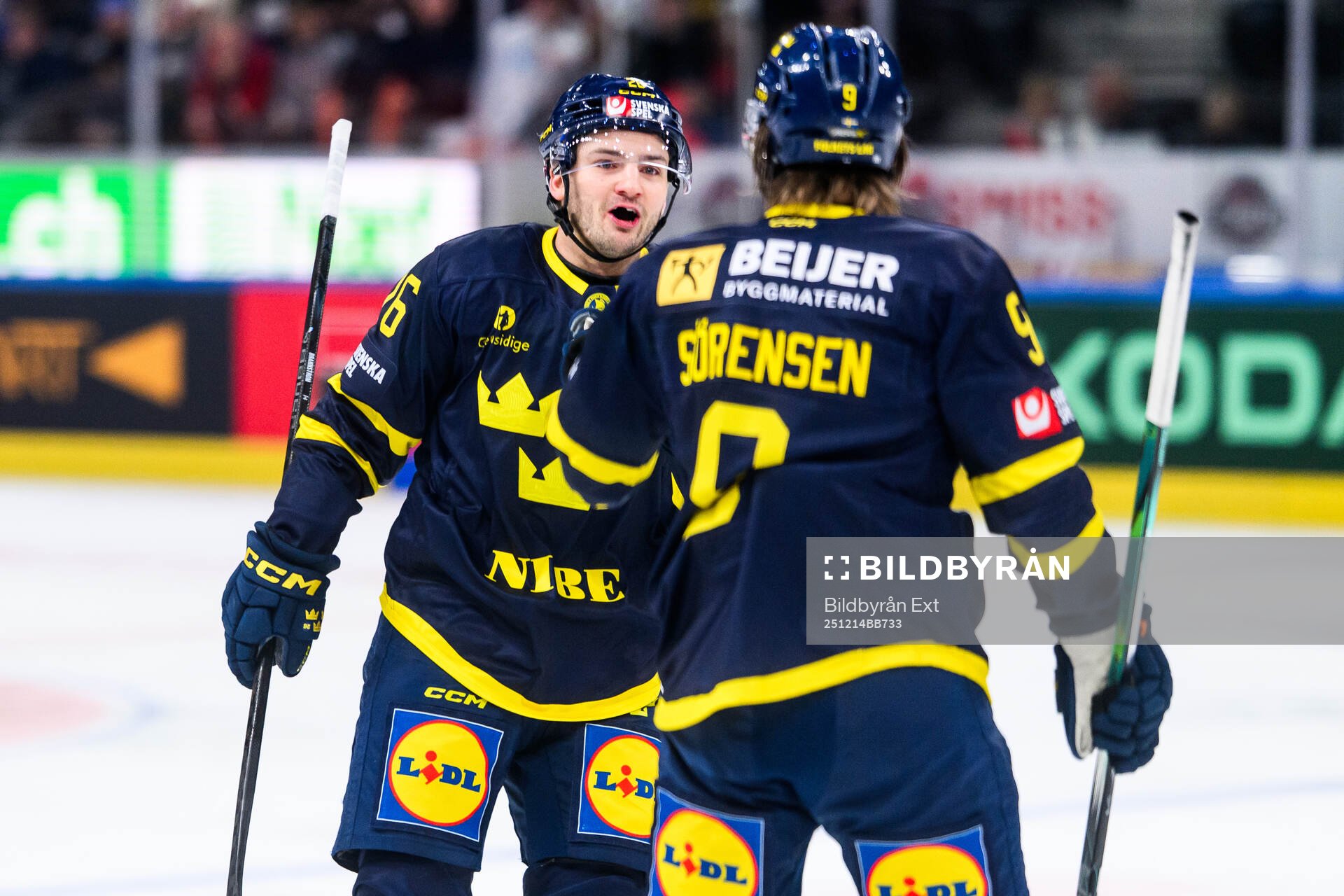 Erik Brännström of Sweden and Marcus Sörensen of Sweden