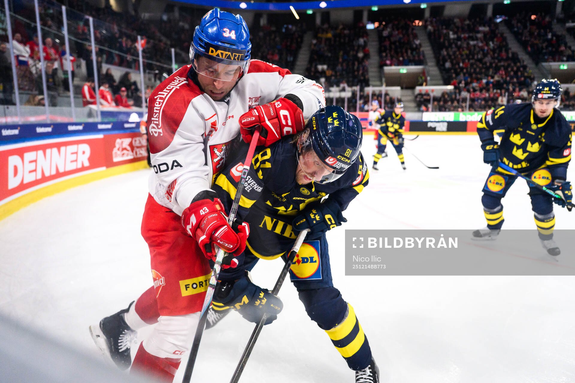 Daniel Gazda  of Czech Republic and Marcus Sylvegård  of