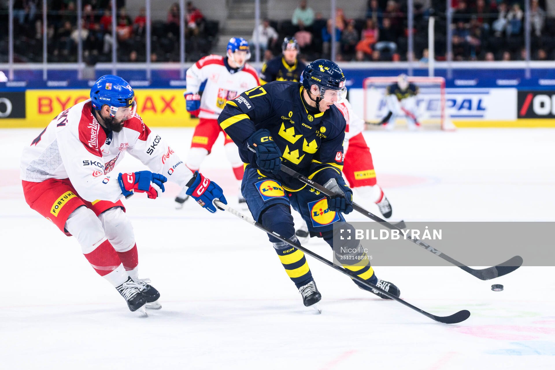 Libor Zábransky of Czech Republic against Paer Lindholm of