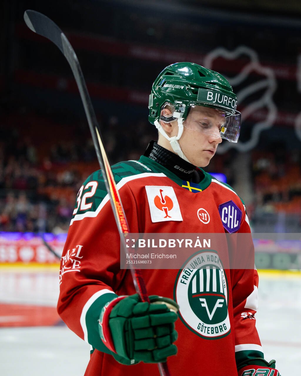 Noah Hasa of Frölunda