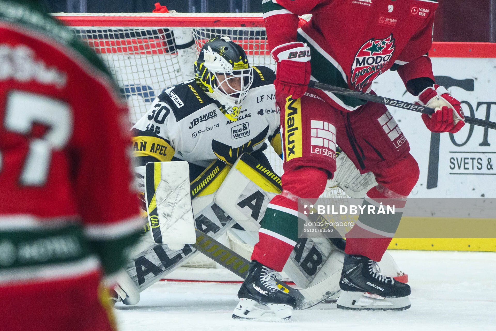 Västerås målvakt Benedikt Oschgan