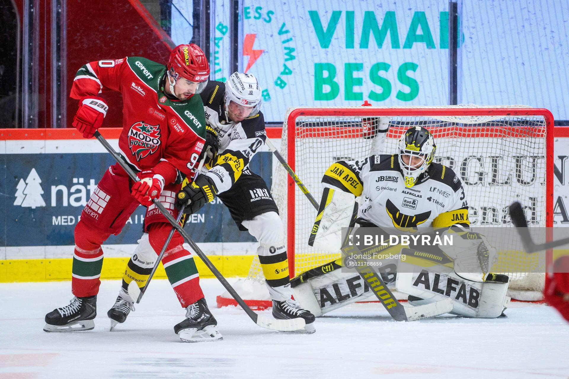 Västerås målvakt Benedikt Oschgan